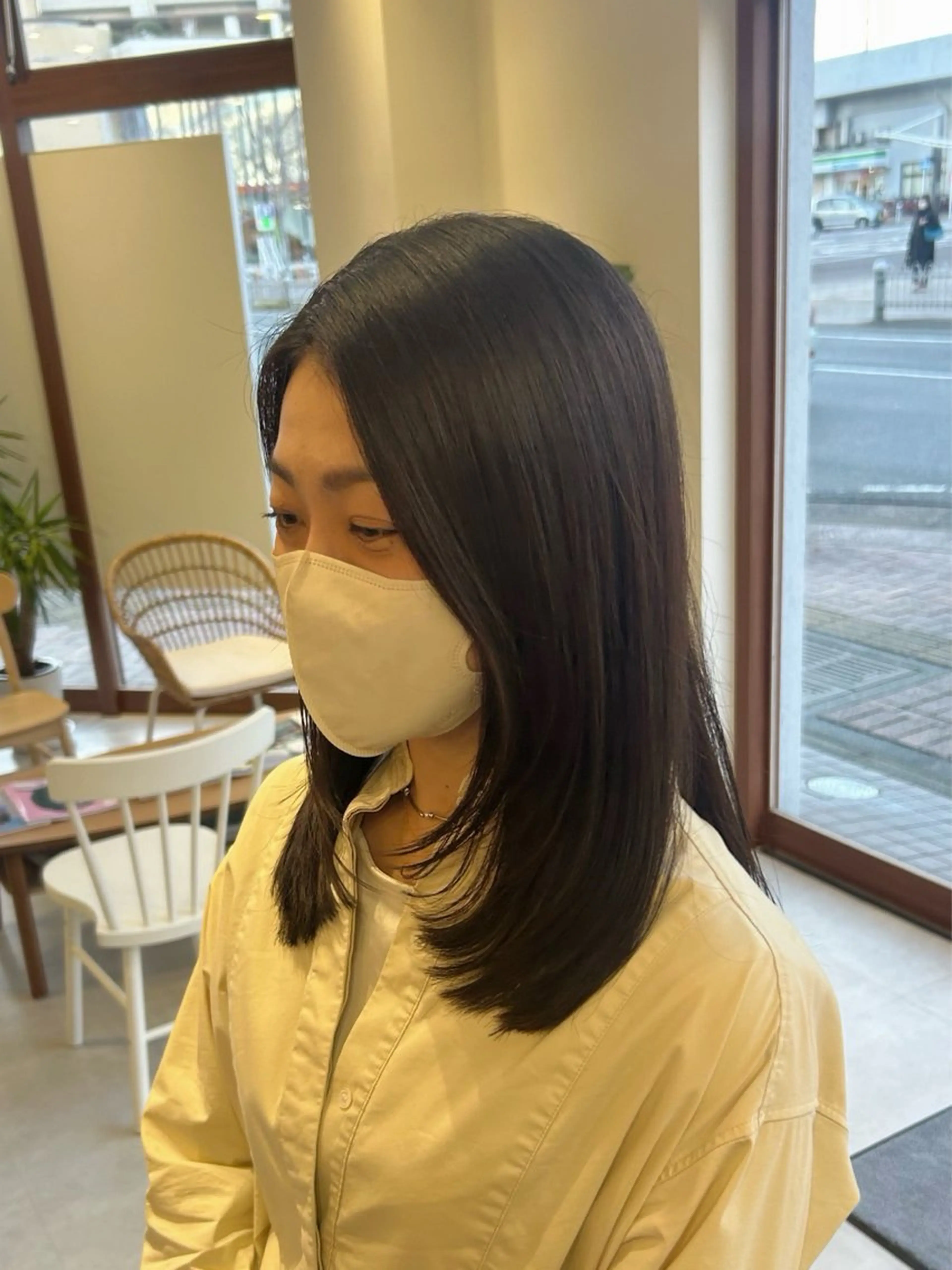 ミディアム 中嶋 うみのヘアスタイル