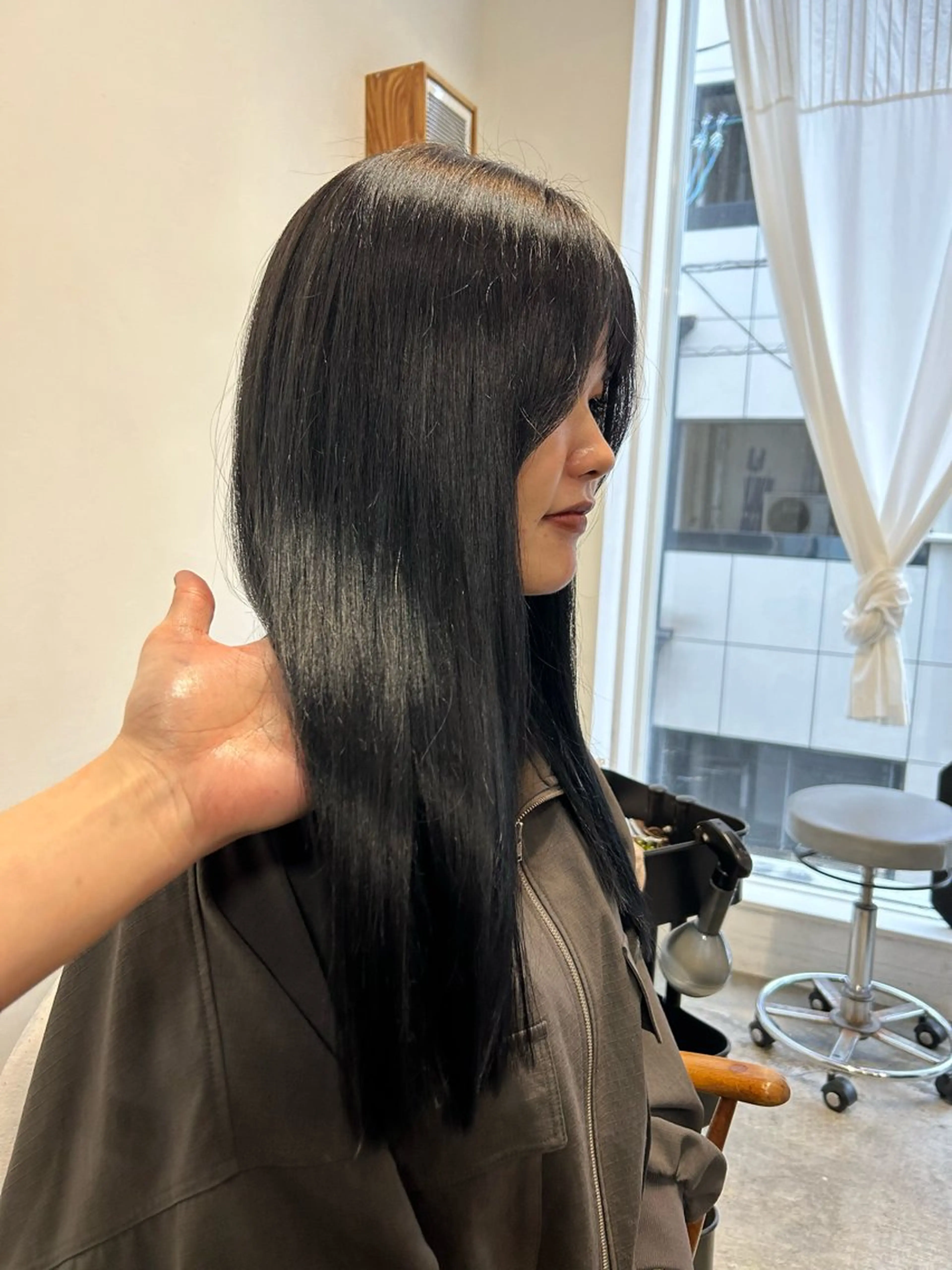 ロング カラー カット ヘアカラー トリートメント 韓国レイヤー/ハイ トーン/優太のヘアスタイル