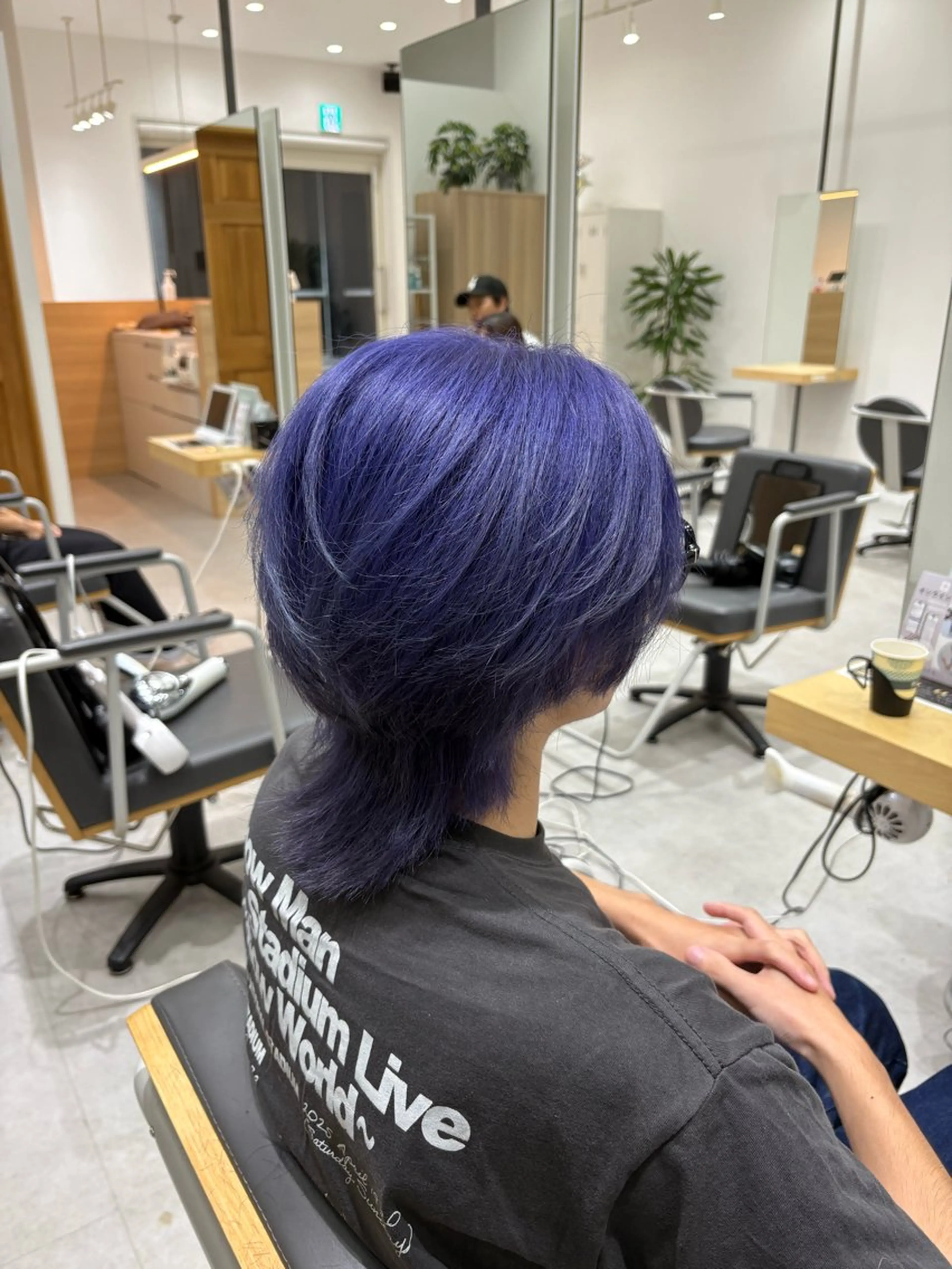 ショート カラー メンズ メンズブリーチ ブリーチ 透明感カラー ダブルカラー 髪質改善 カット ヘアカラー トリートメント SOYON西大寺店所属・ダブルカラー/ 髪質改善💎安藤のヘアスタイル