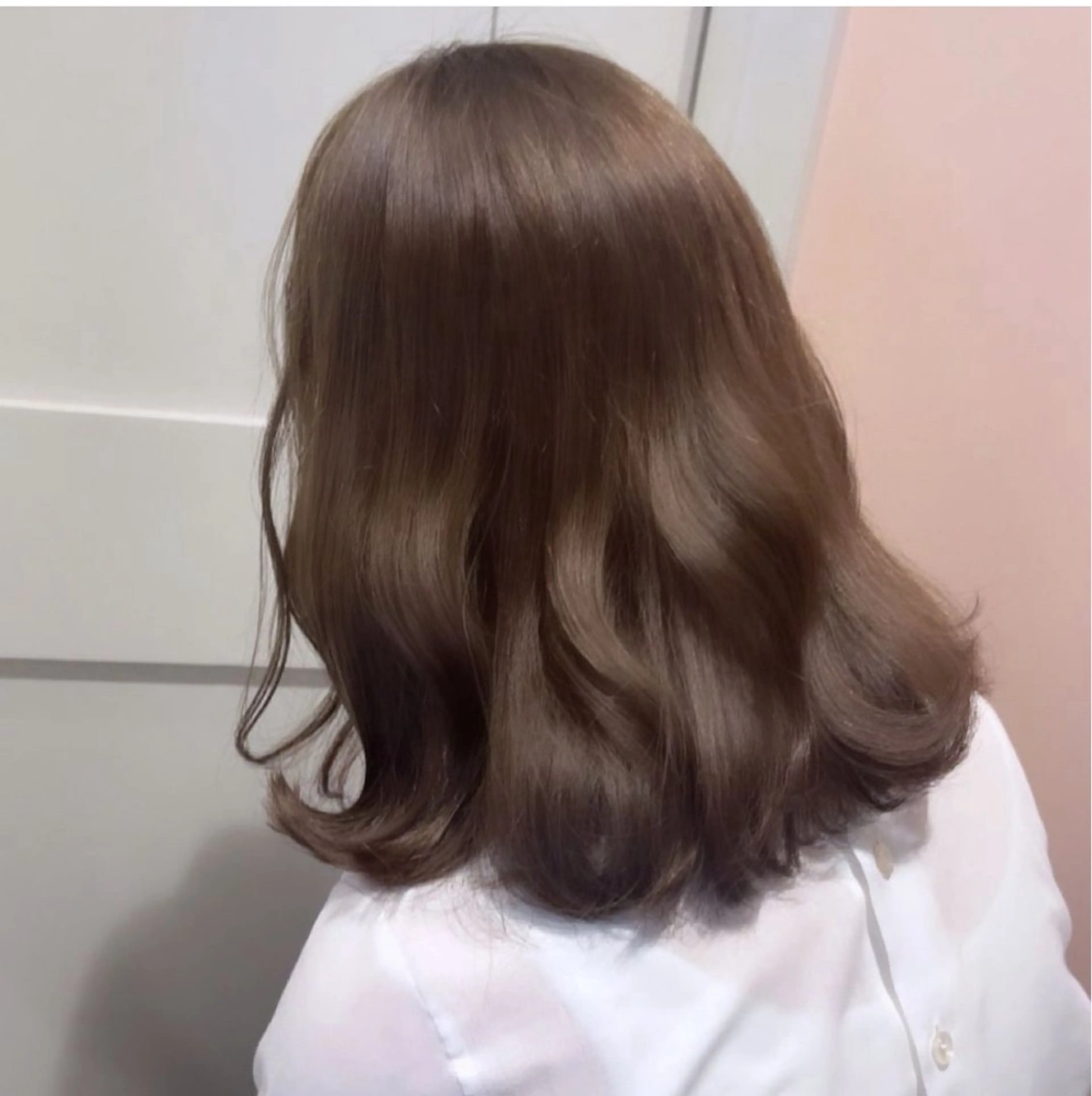 カラー ベージュカラー 透明感カラー ダブルカラー the path sora♡のヘアスタイル