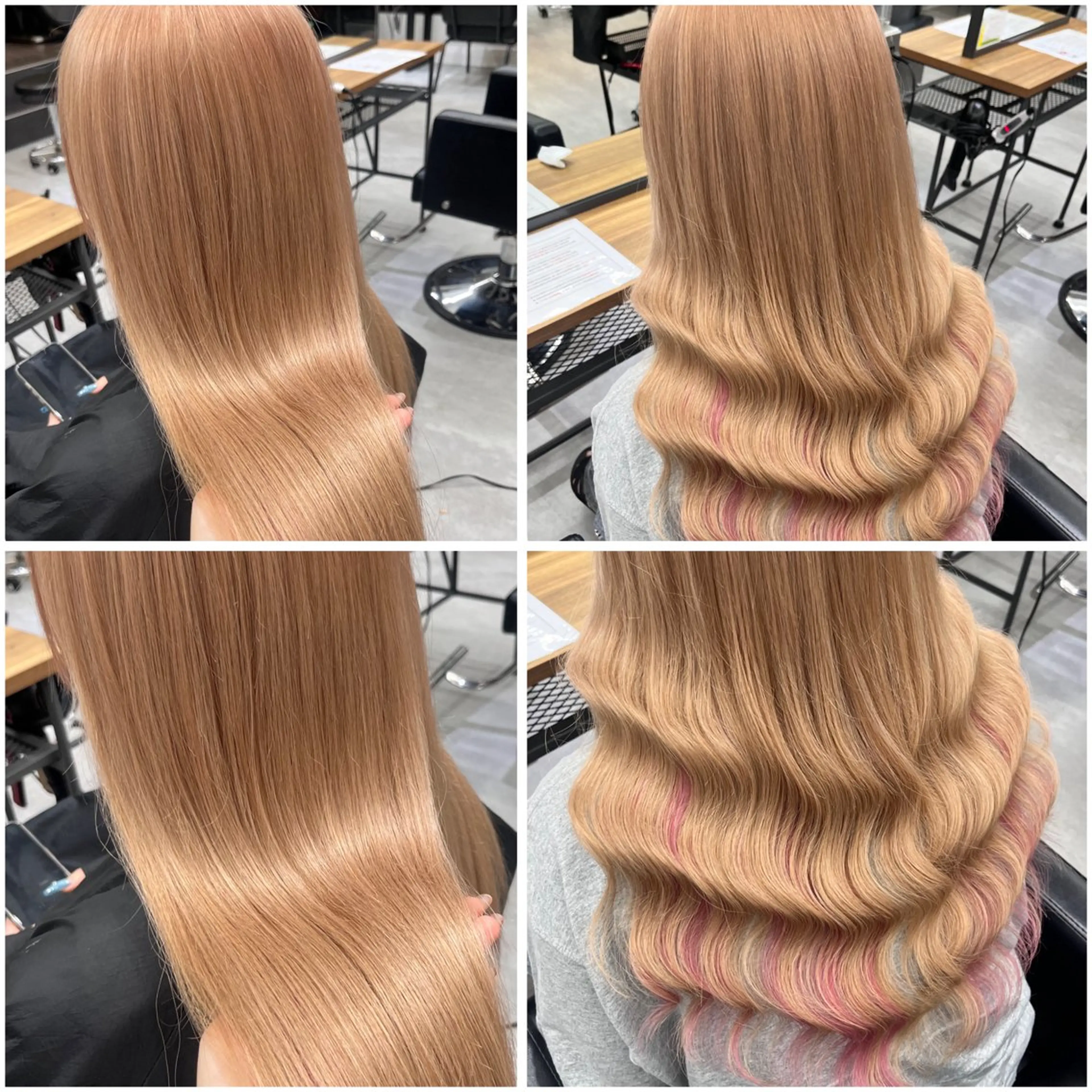 ロング カラー ヘアカラー トリートメント エクステ MAKO ❤️🔥NEXTのヘアスタイル