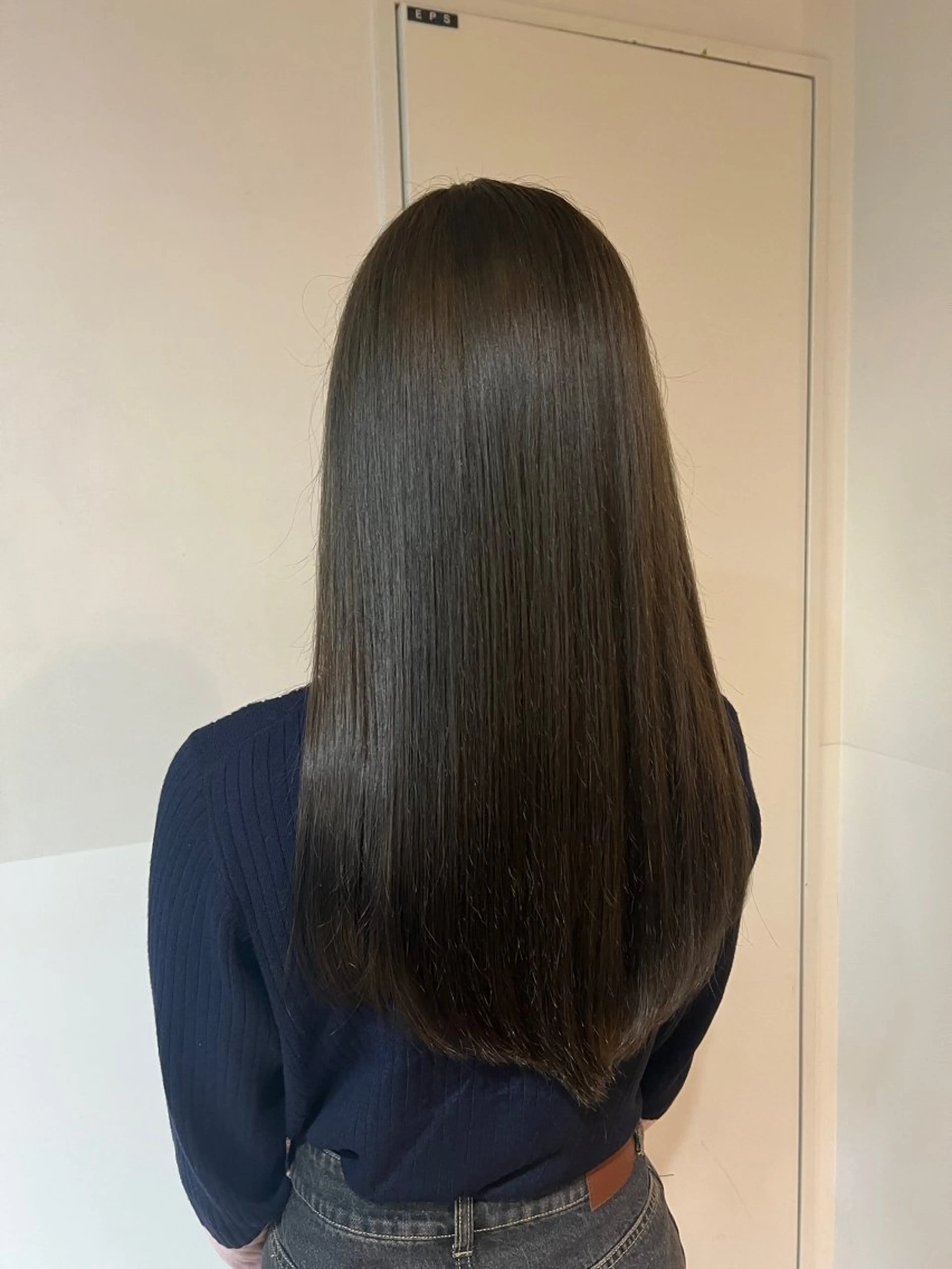 ロング カラー ヘアカラー トリートメント ヘッドスパ 透明感カラー/艶暗髪 /表参道/mikuのヘアスタイル