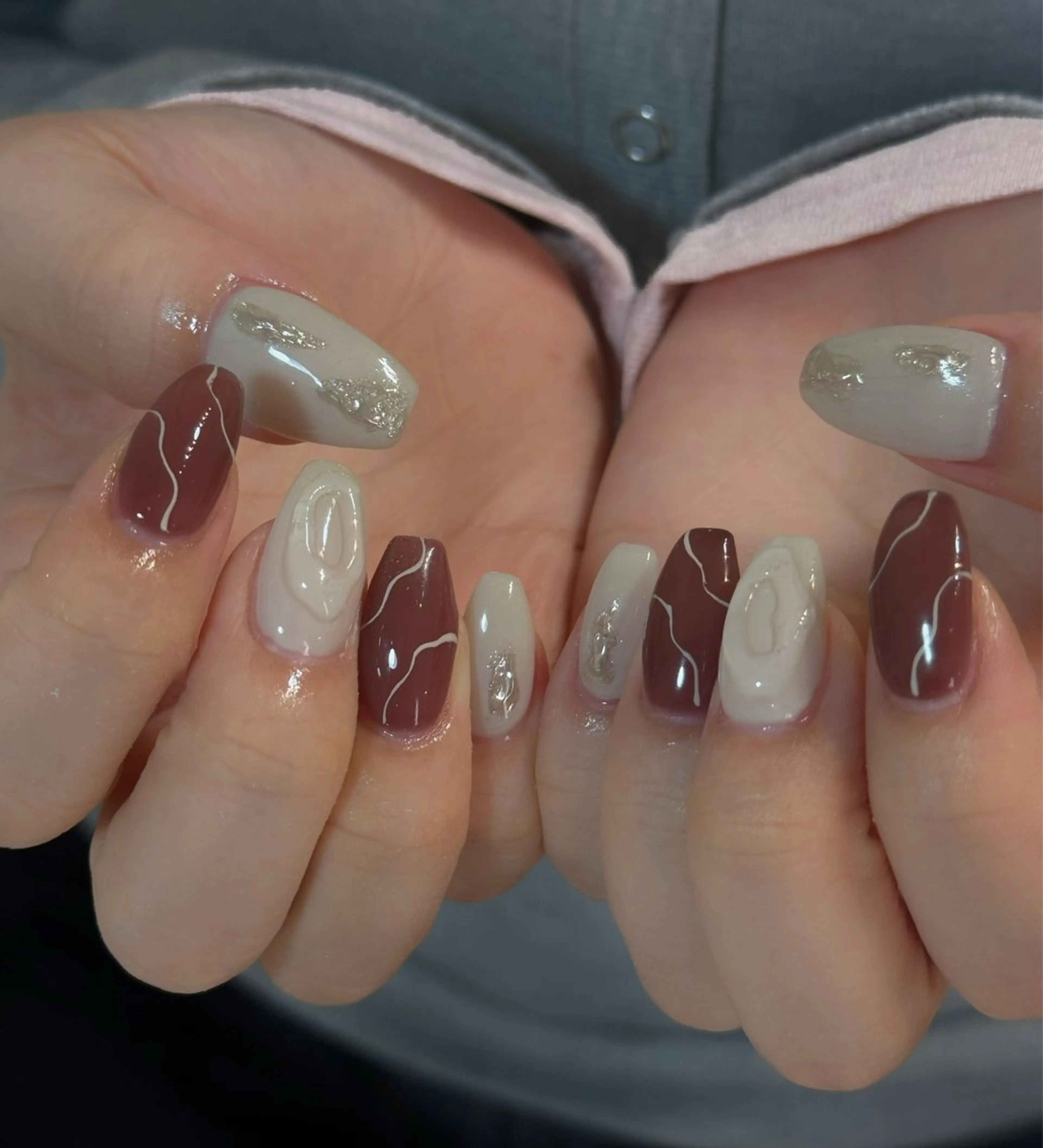ネイル ハンドネイル ☆*｡Grace Nail｡*☆のネイルデザイン