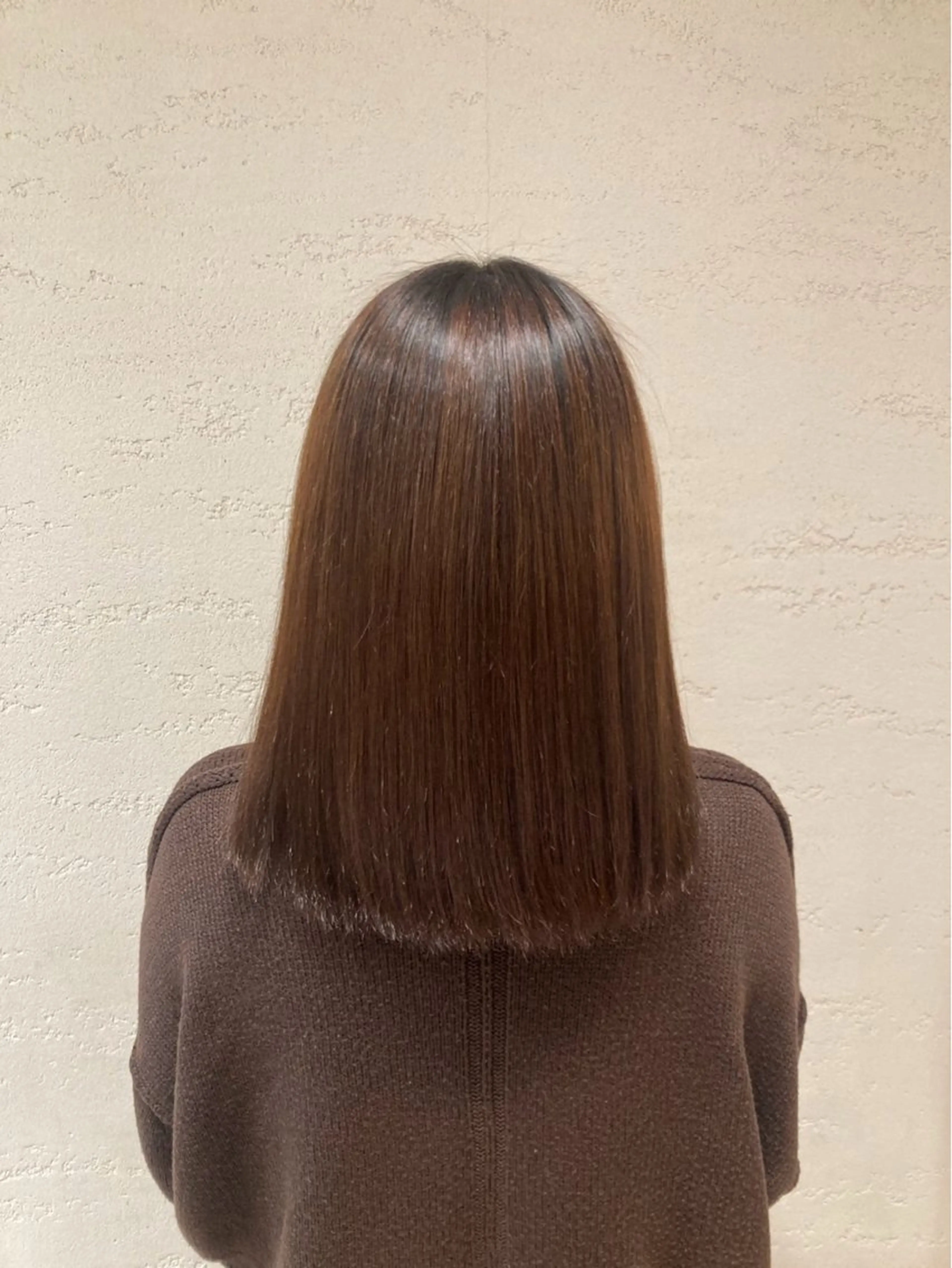 カラー ヘアカラー 山田 優妃のヘアスタイル