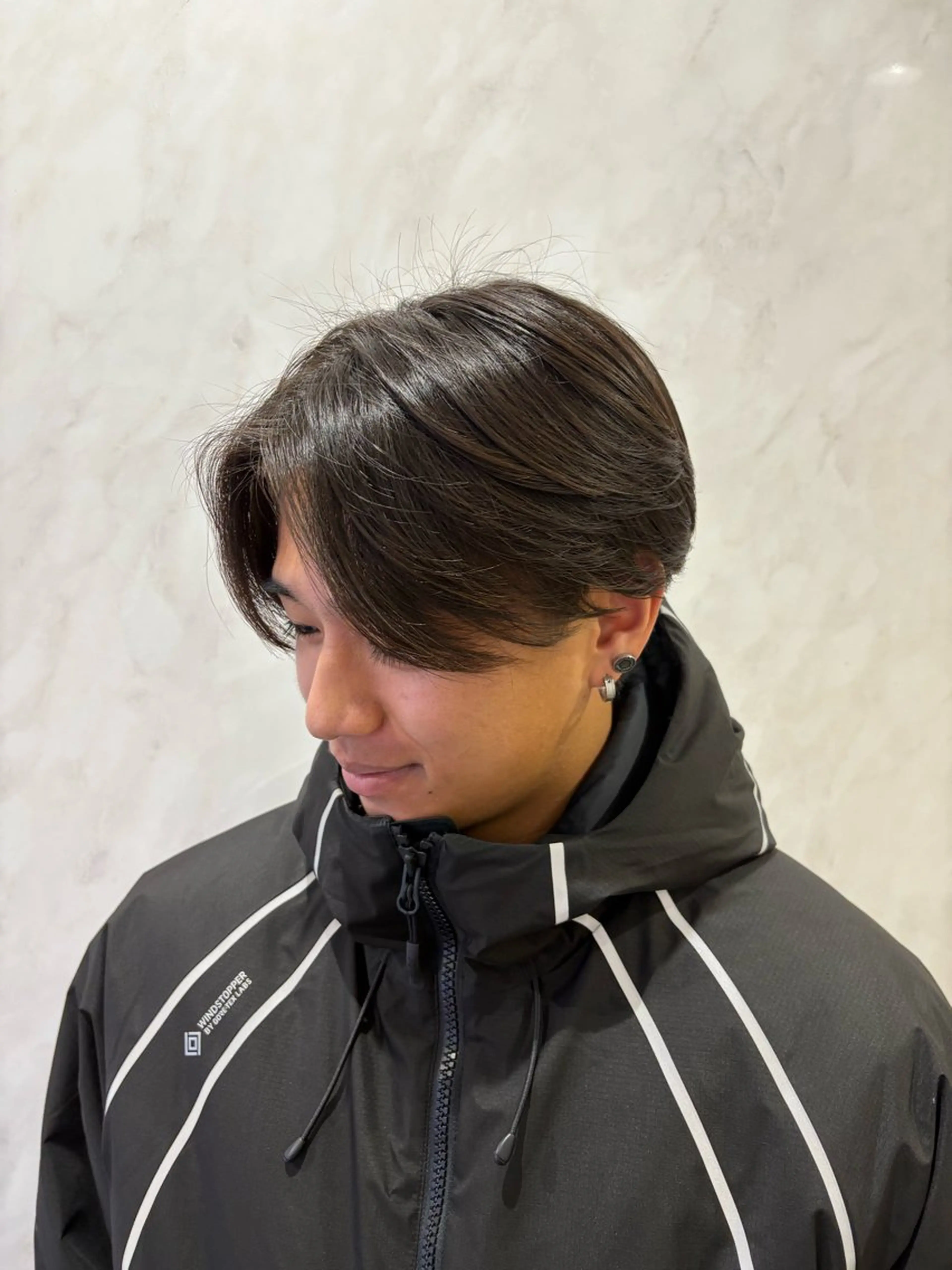 ショート メンズ 本厚木パーマ&ブリー チ特化メンズショートのヘアスタイル