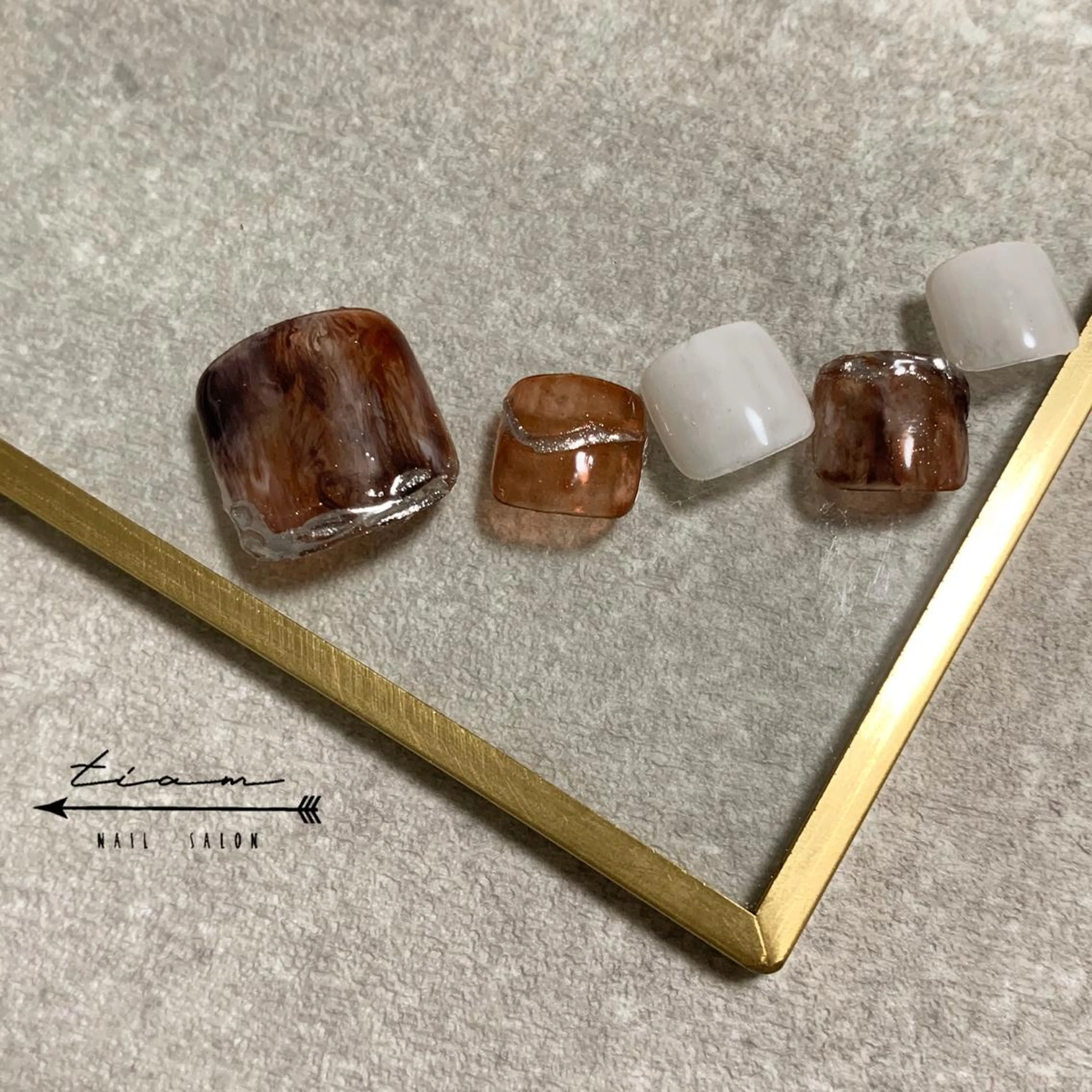 ネイル 𝑡𝑖𝑎𝑚𓂃 きむらゆきののネイルデザイン