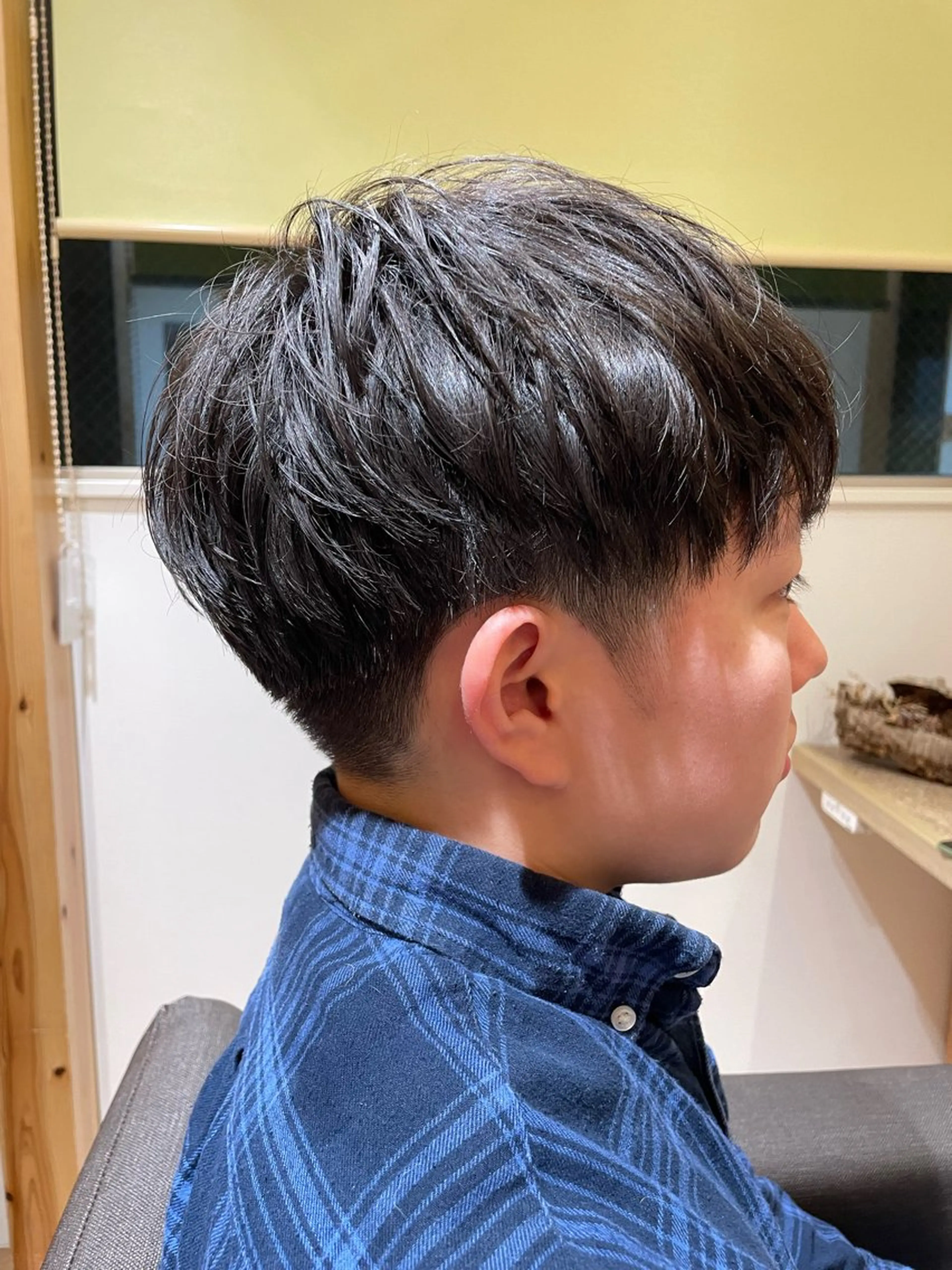 メンズ 山口里莉 /パーマモデル募集のヘアスタイル