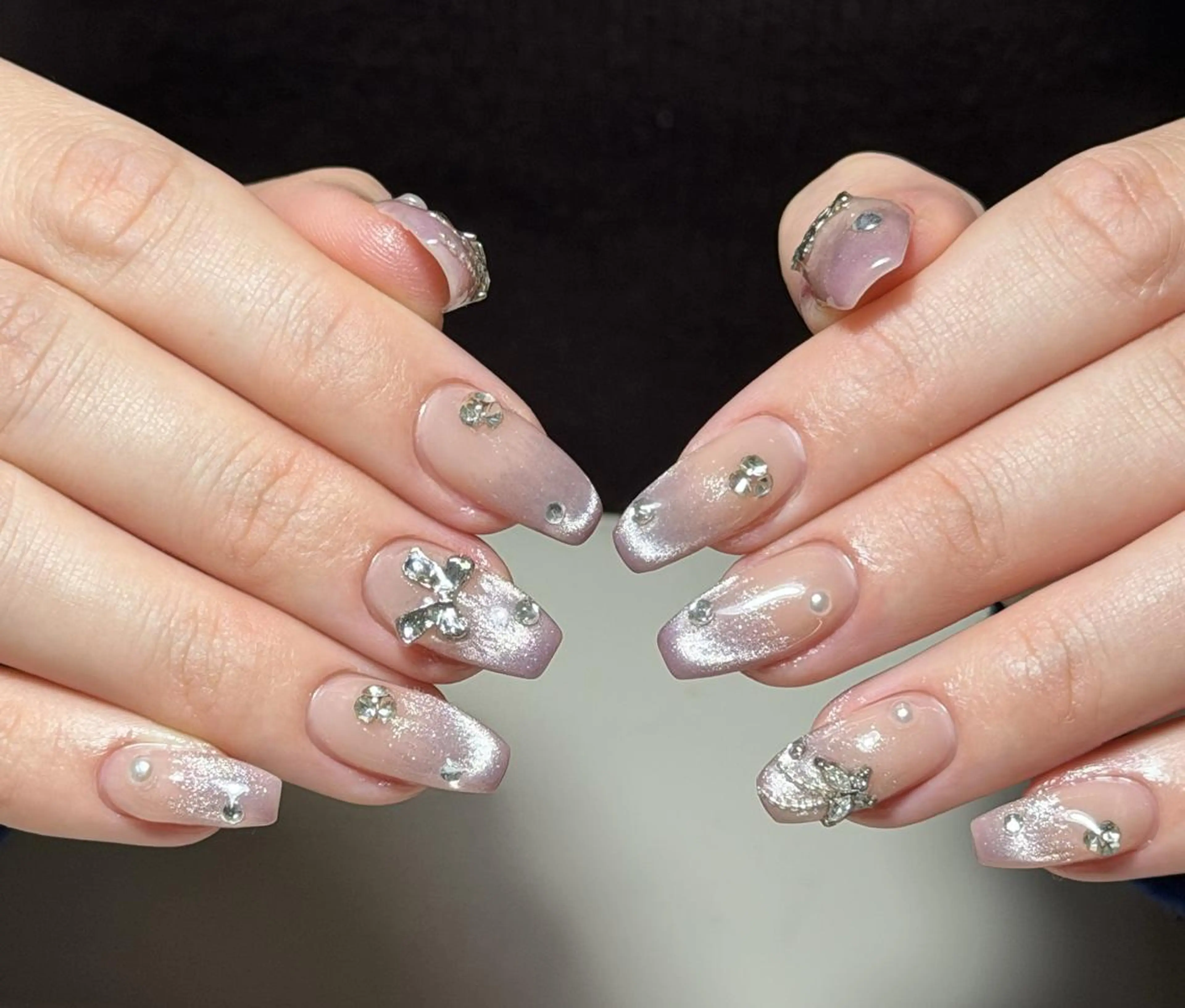 ネイル ハンドネイル ハンドケア 🍑 momo_nailのネイルデザイン
