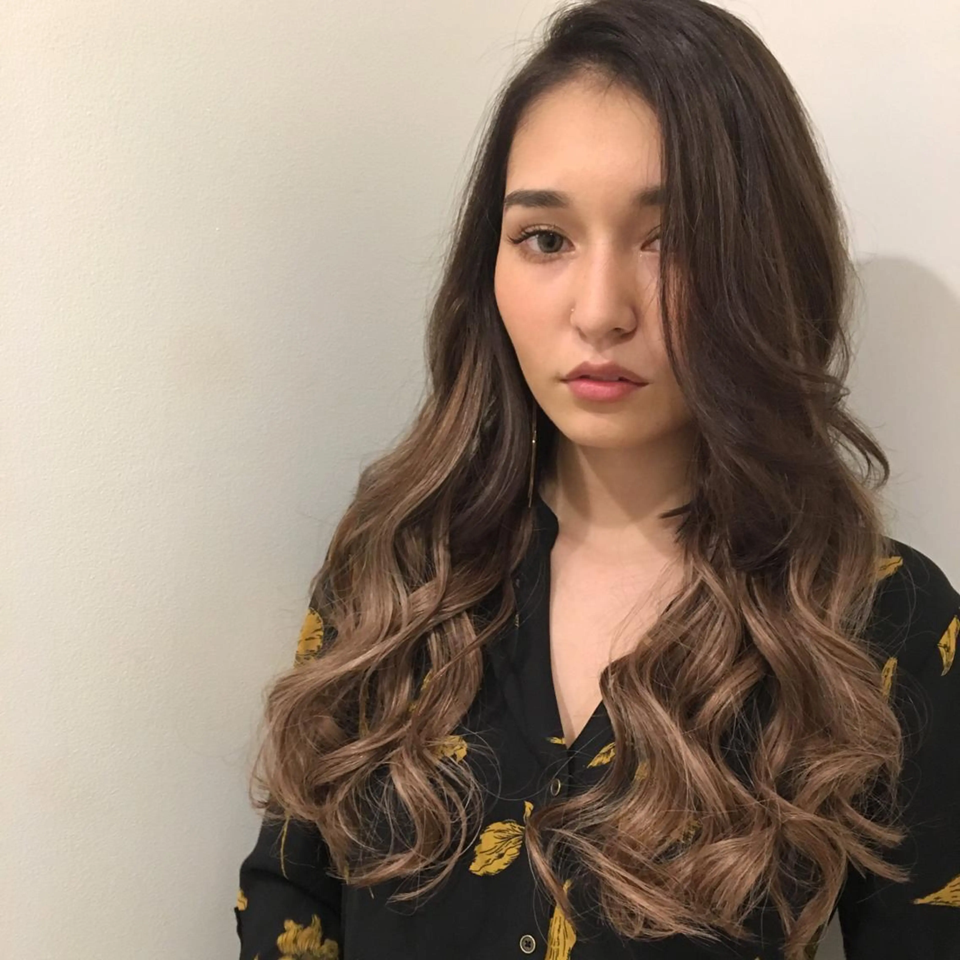 🌈評価No.1🌈 艶髪カラー❌エクステのヘアスタイル