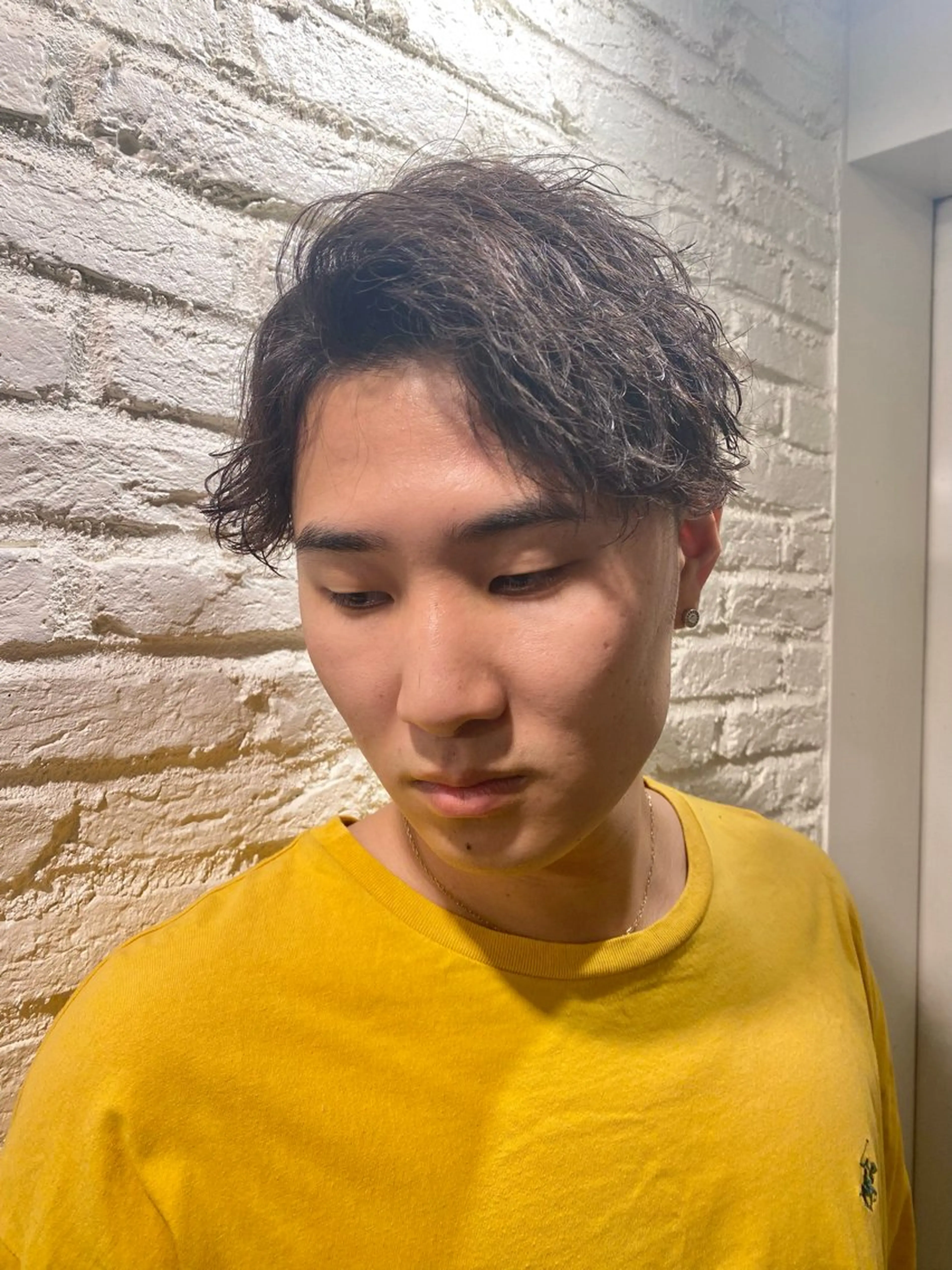 パーマ メンズ 池袋メンズ専門💣 玉造利樹のヘアスタイル