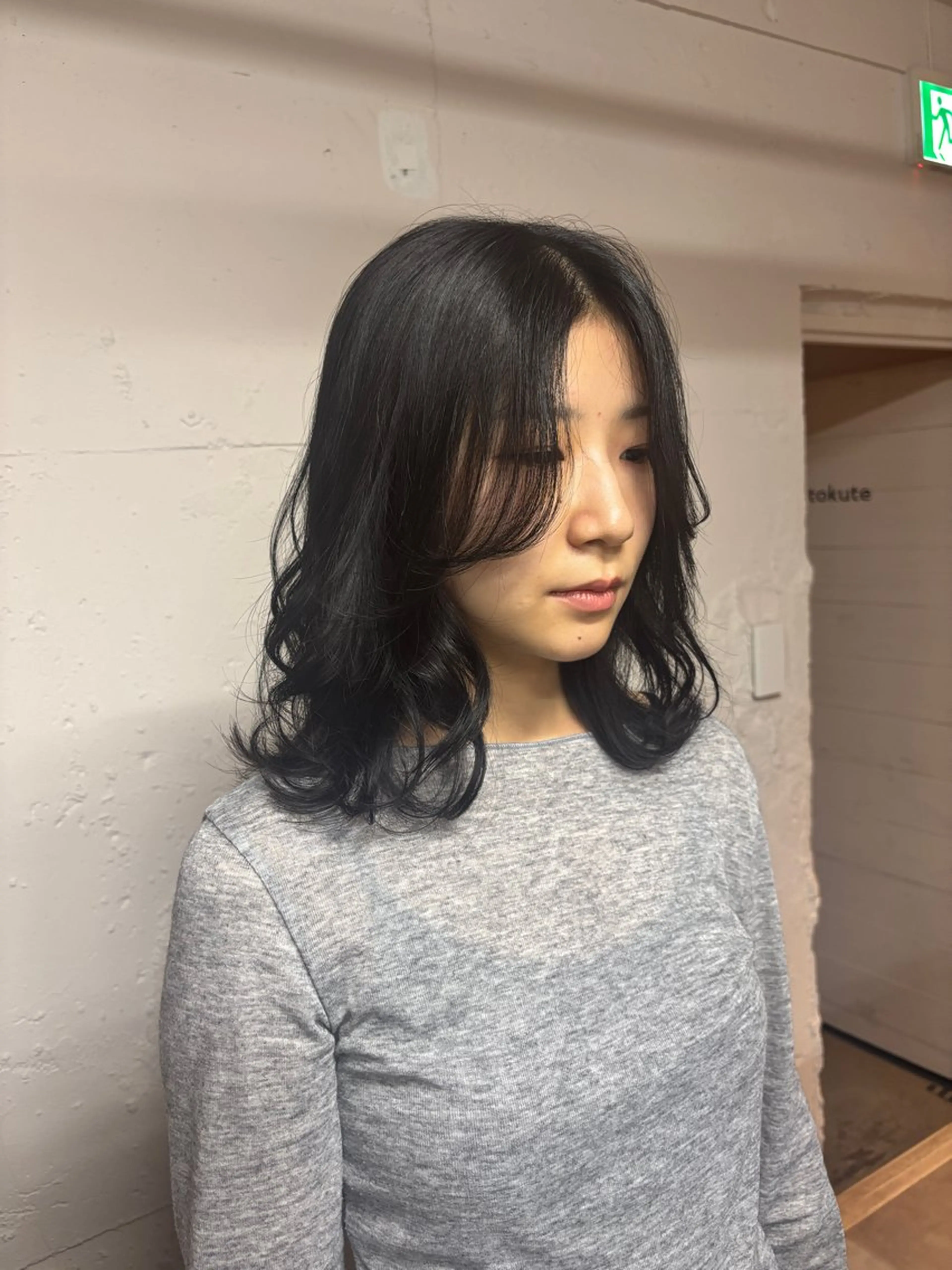 ミディアム カラー 🩵似合わせカット SEIRA🩵のヘアスタイル