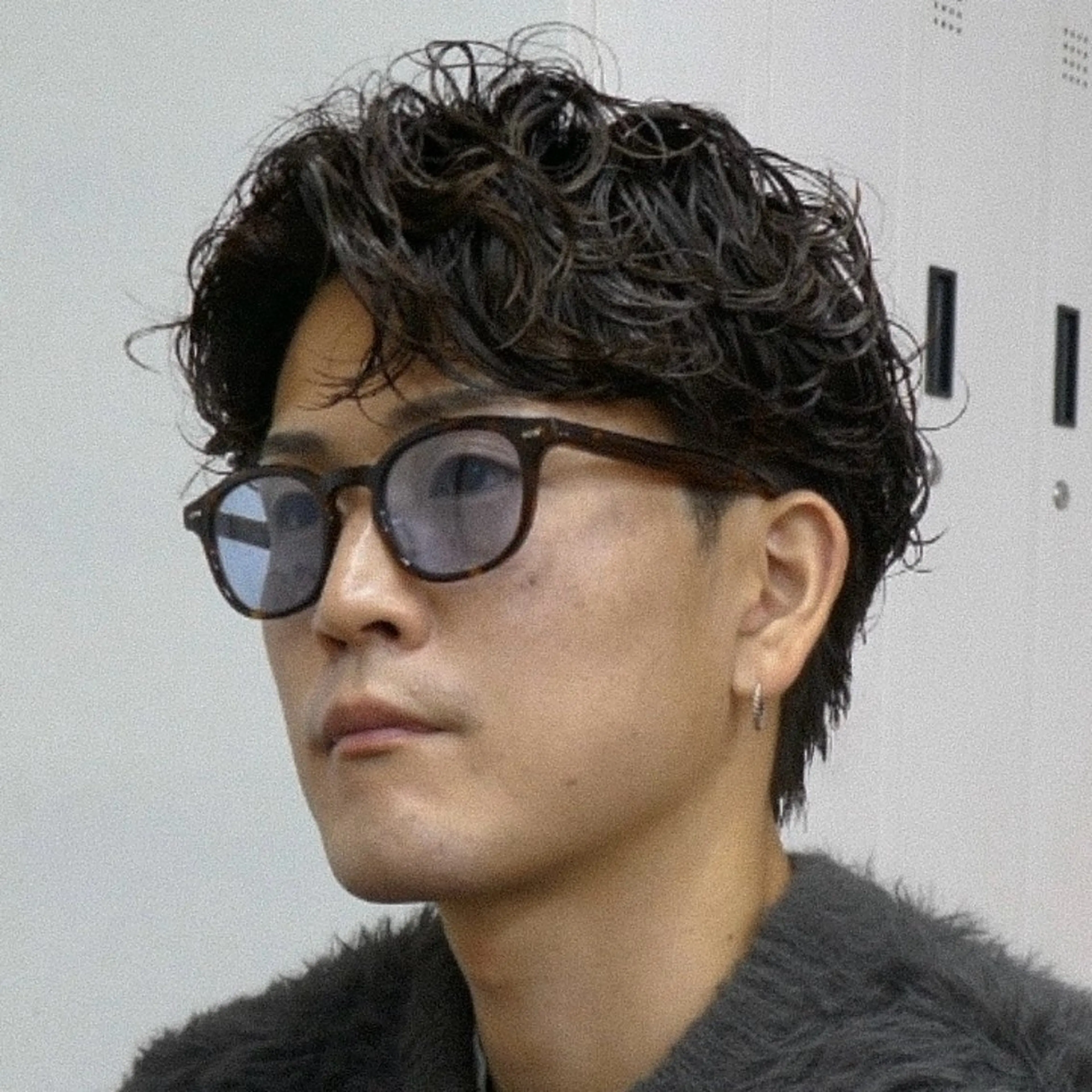 ショート パーマ メンズ フェザーパーマ メンズパーマ スペインカール ツイストスパイラルパーマ ショートヘア カット パーマ 立川/メンズパーマ 厚進太郎のヘアスタイル