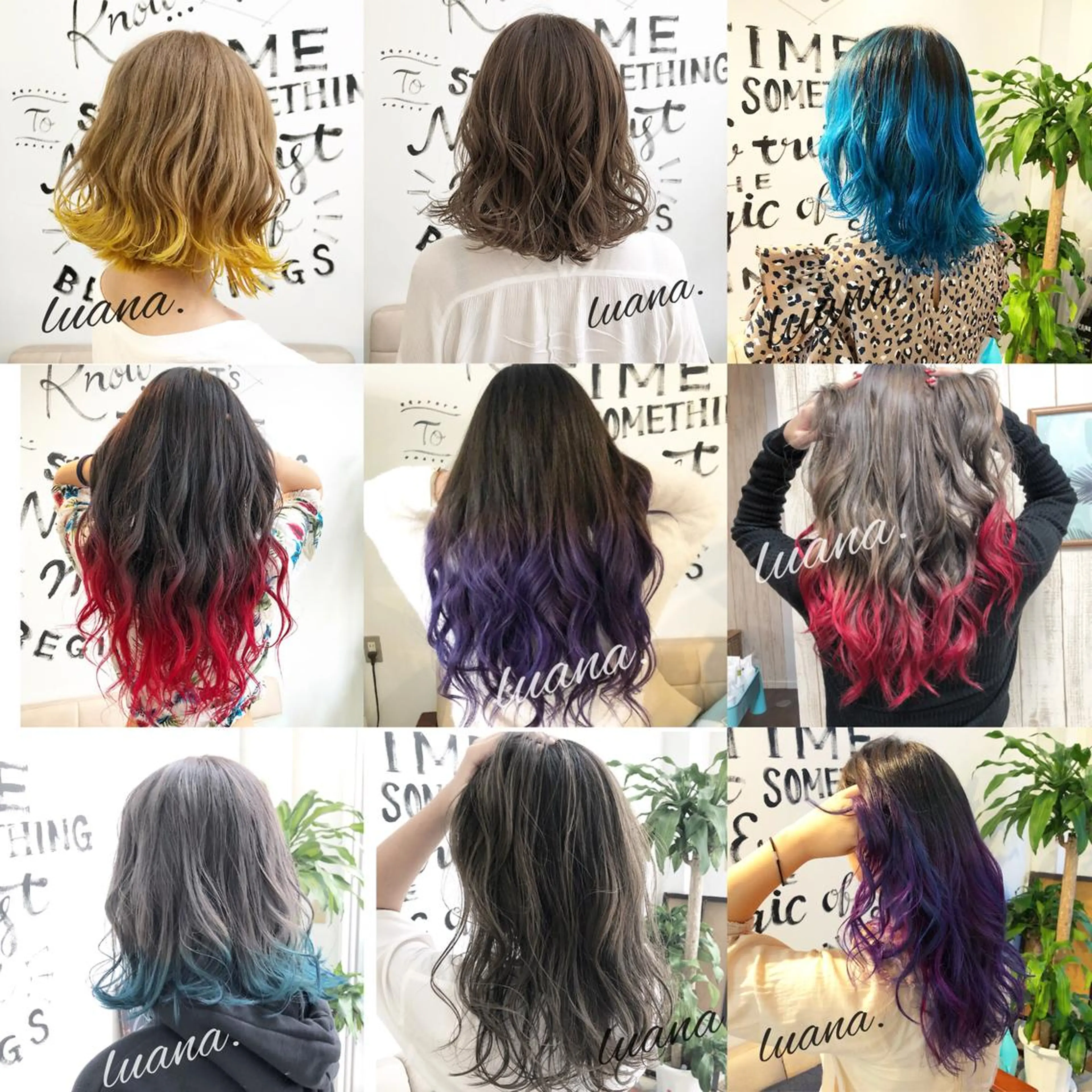 ロング ヘアカラー トリートメント エクステ・髪質改善・ ブリーチ・吉田大介のヘアスタイル