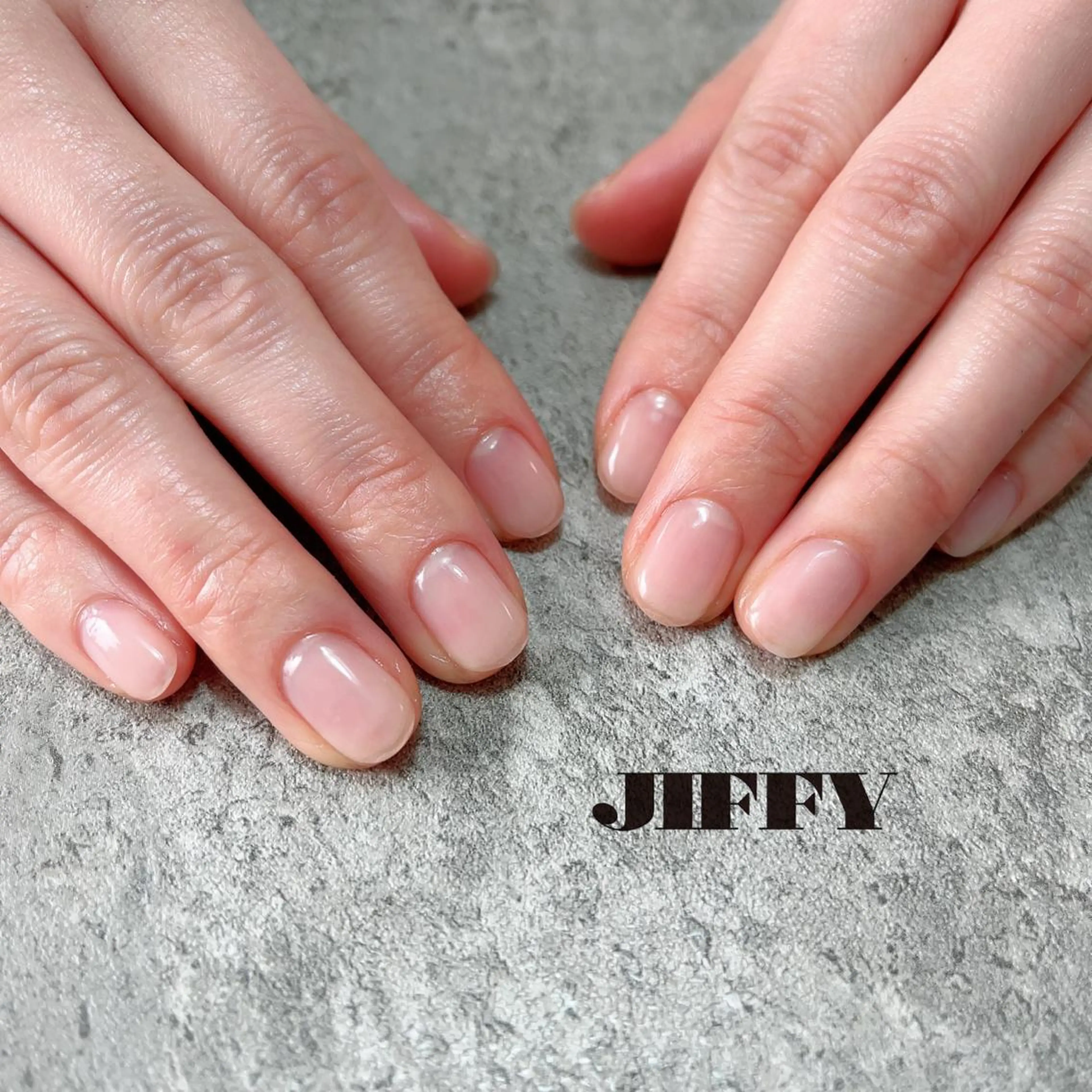 ネイル クリアネイル ジェルネイル ハンドネイル JIFFY nailstudioのネイルデザイン