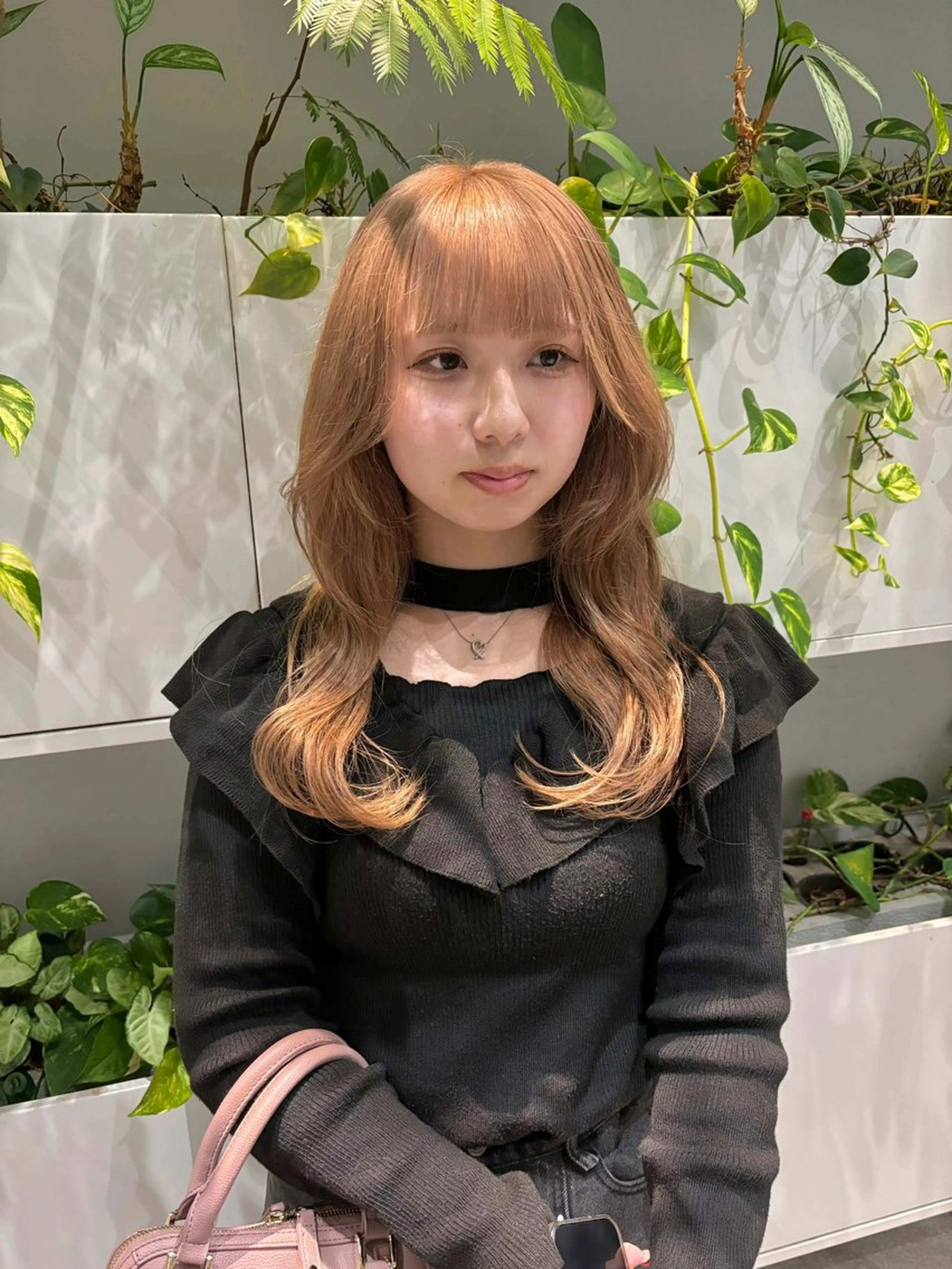 セミロング カラー くさかみさき🌼暖色 /耳つぼ/オタク🌼のヘアスタイル