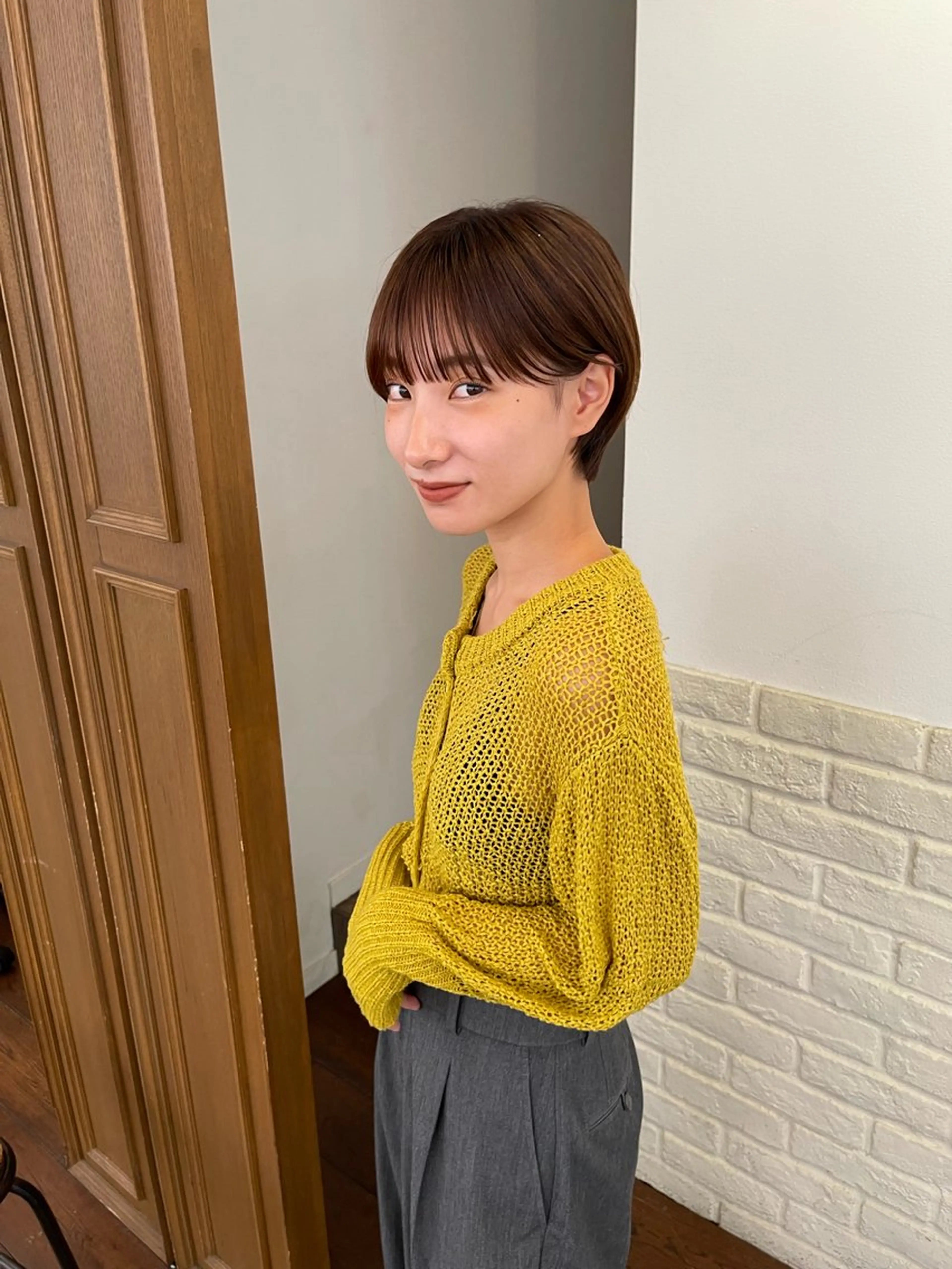 ショート ショート/ボブ 矢野湧也のヘアスタイル