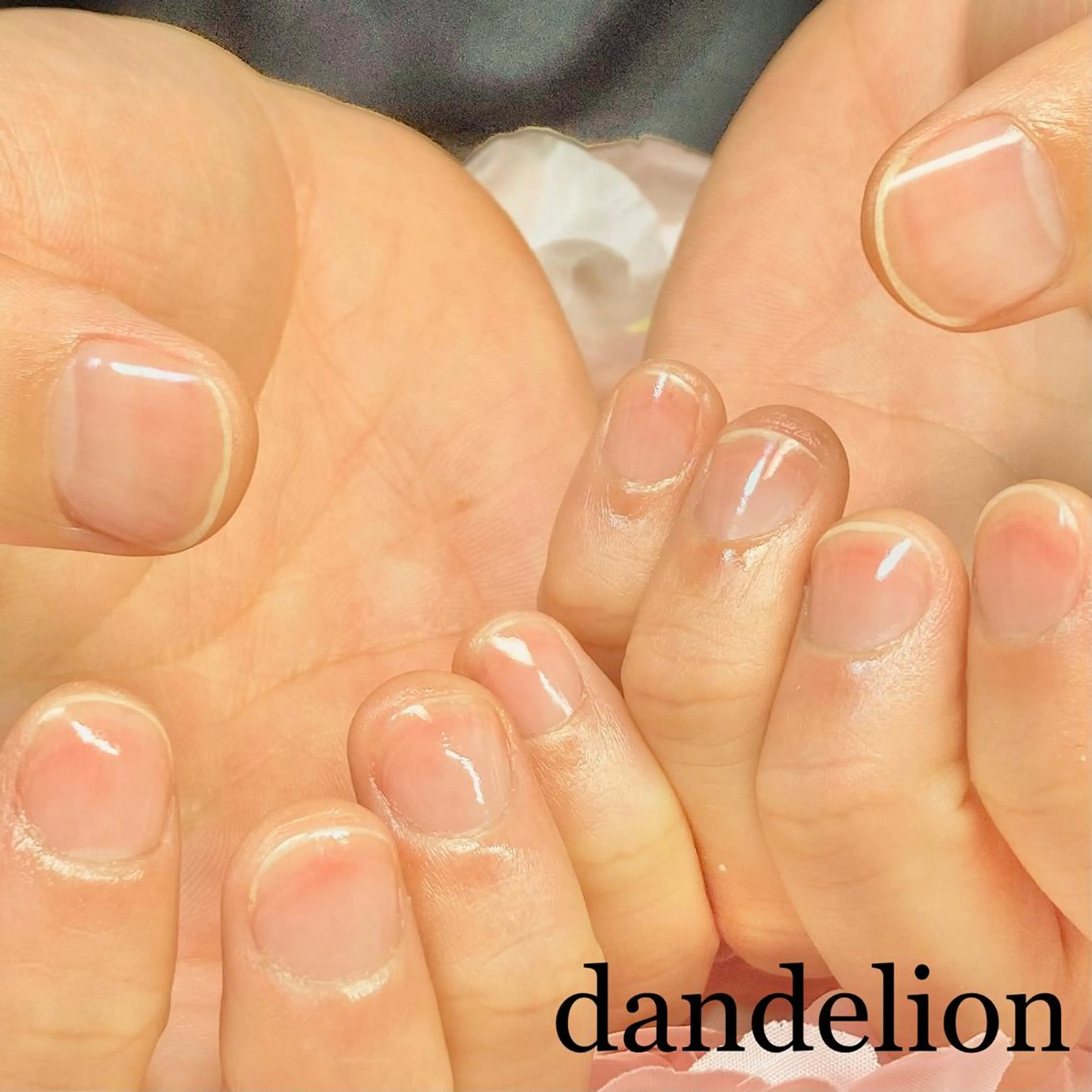 ネイル ハンドケア dandelion ダンデライオンのネイルデザイン