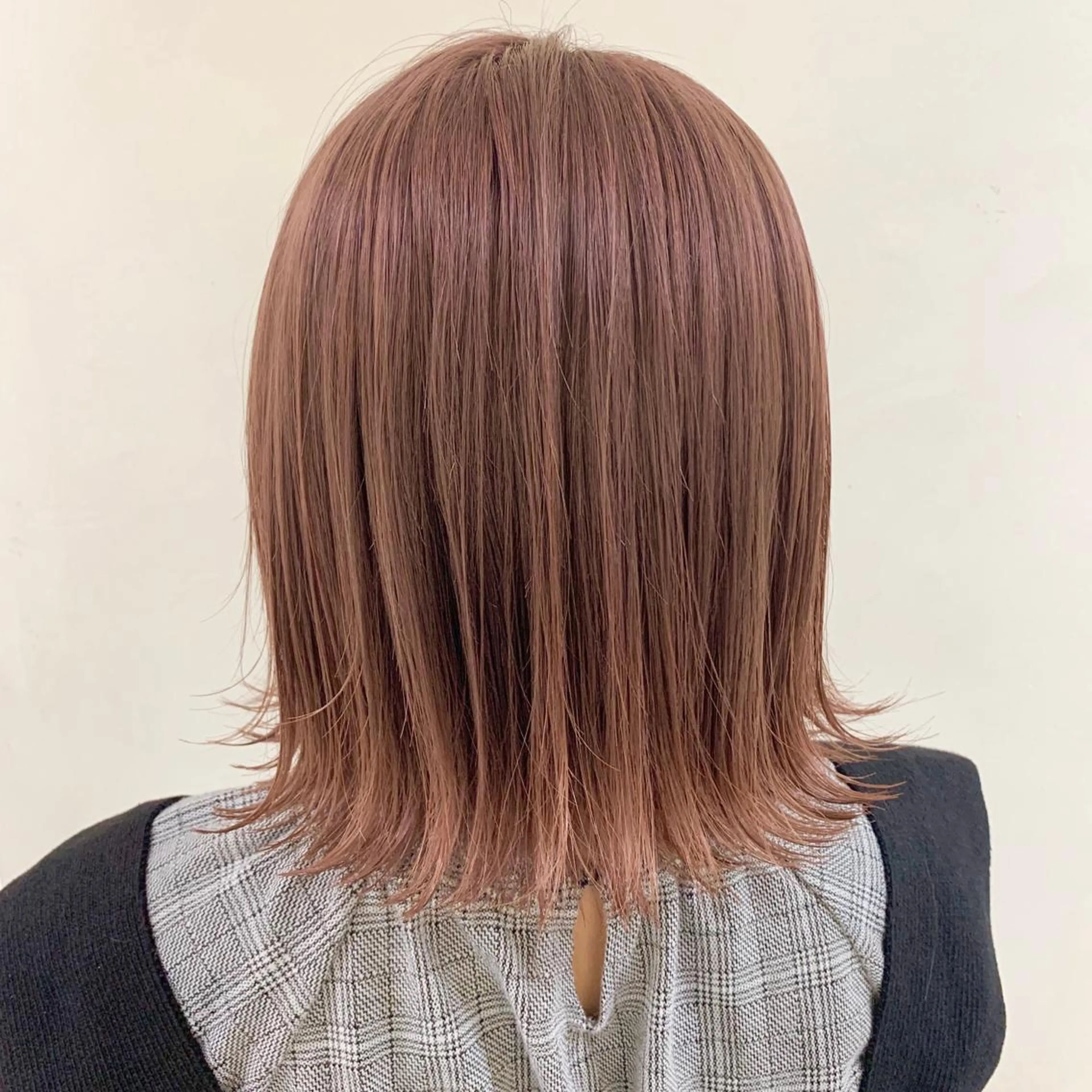 カラー ピンクカラー 窪田 椋介のヘアスタイル