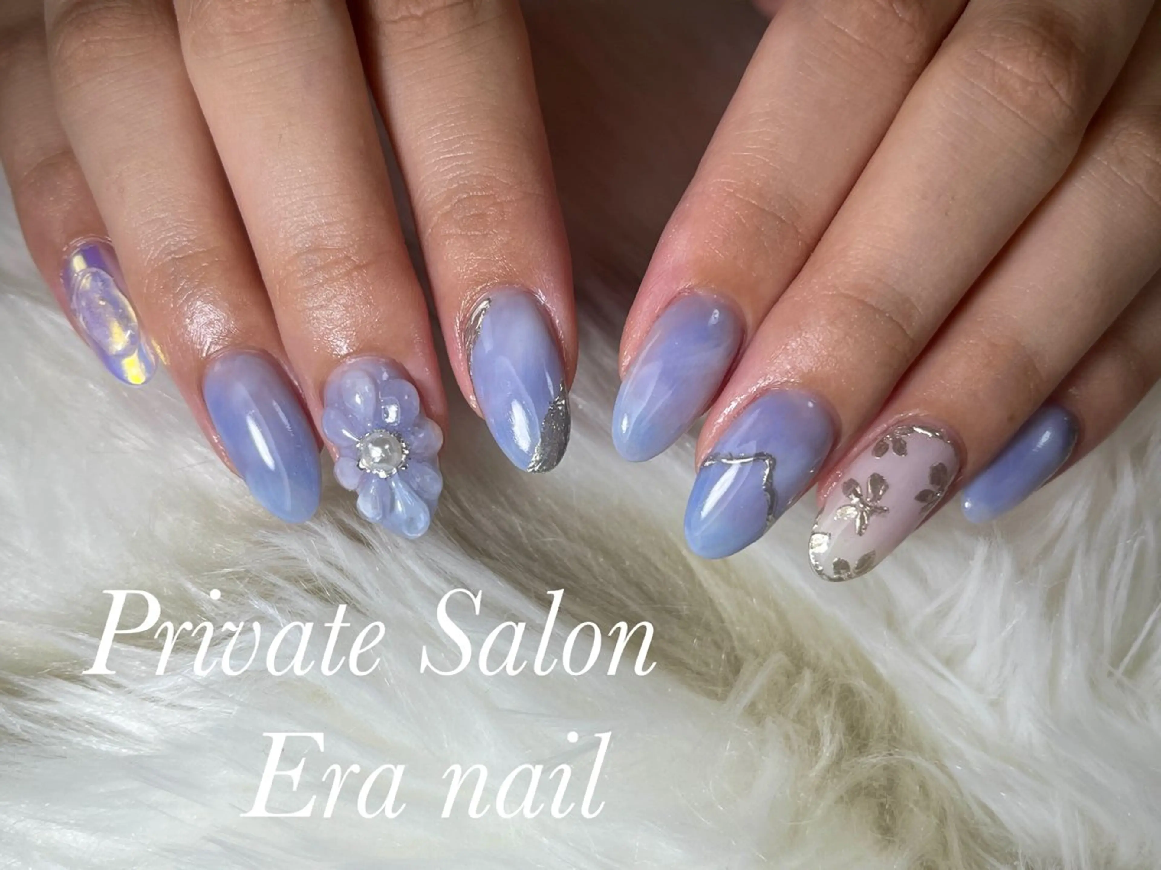 ネイル フラワーネイル Era nailのネイルデザイン