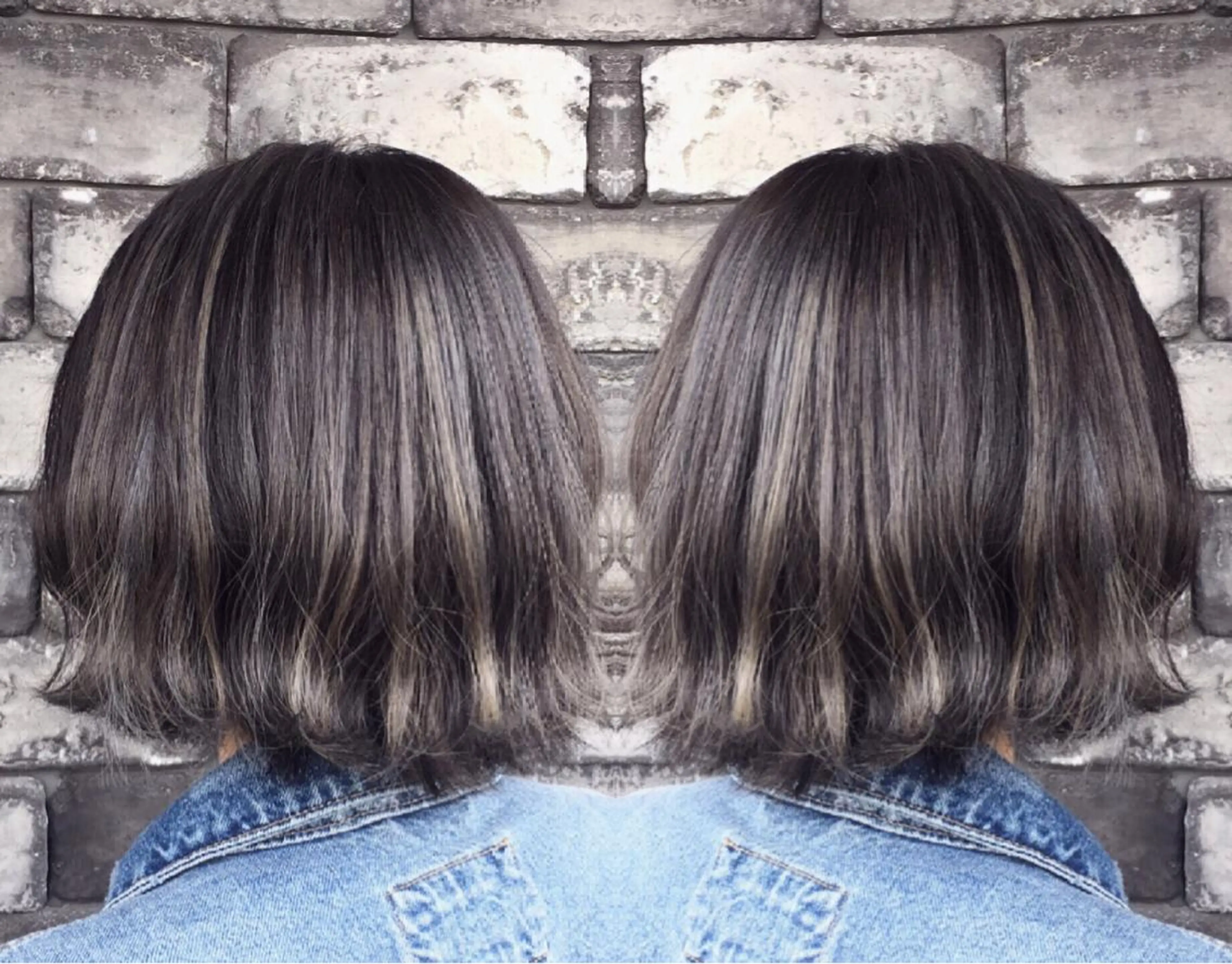 ショート 切りっぱなしボブ 3Dハイライト ボブ 外国人風カラー ハイライト ❤️千葉県代表❤️ 店長❤️柿本翔一朗のヘアスタイル