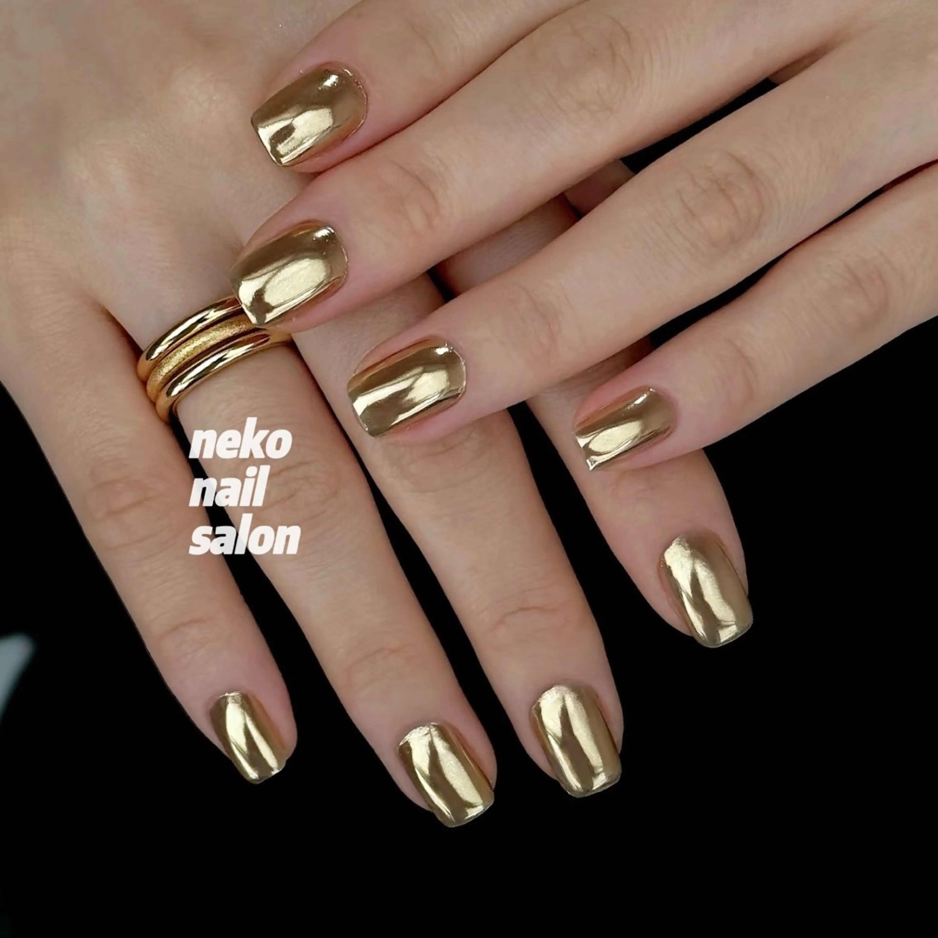ネイル クリアネイル ハンドネイル neko nailのネイルデザイン