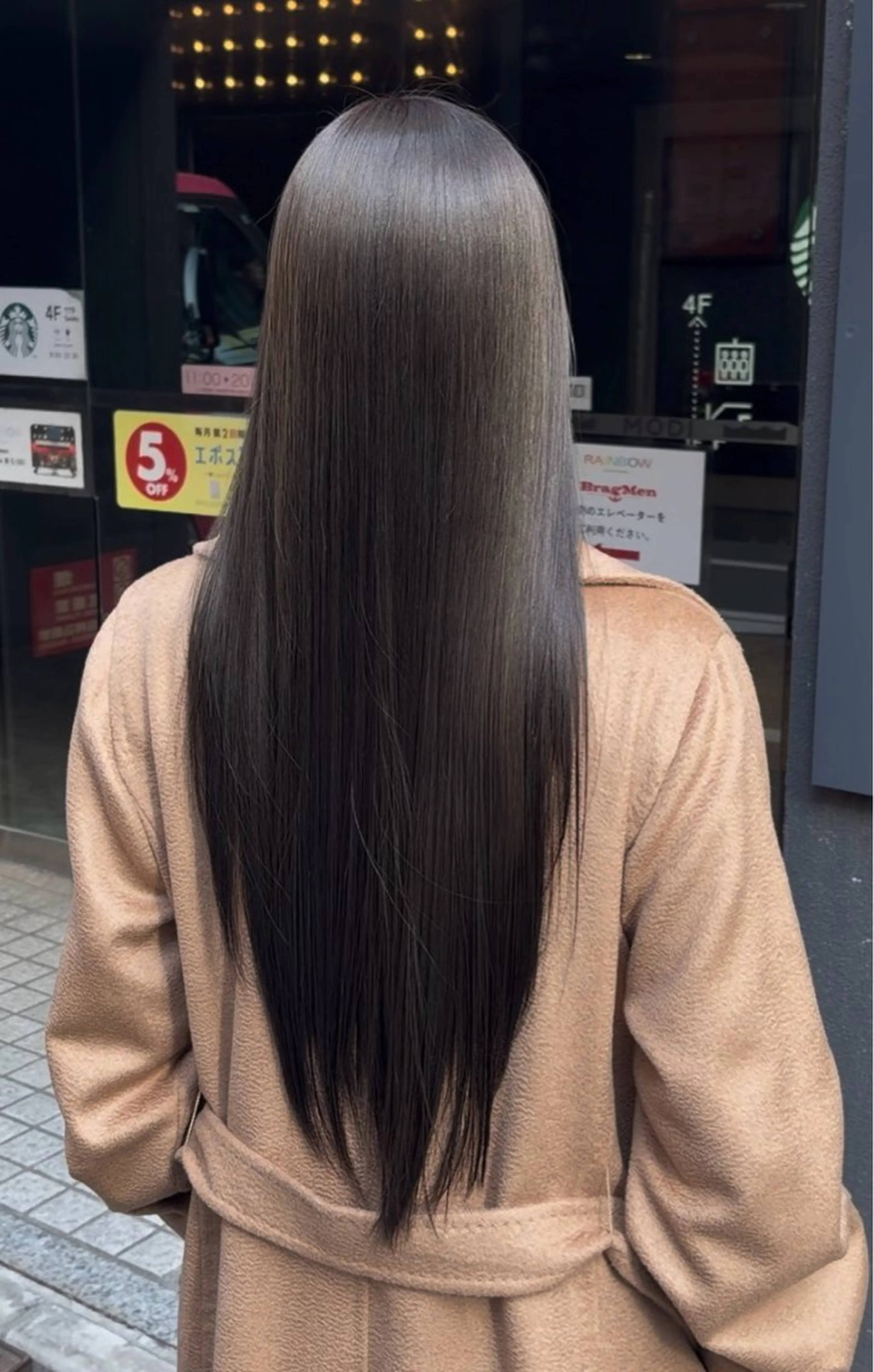 ロング カラー 髪質改善 ヘアカラー トリートメント 【新宿/最強艶髪】 トレンドヘア🪽若菜のヘアスタイル