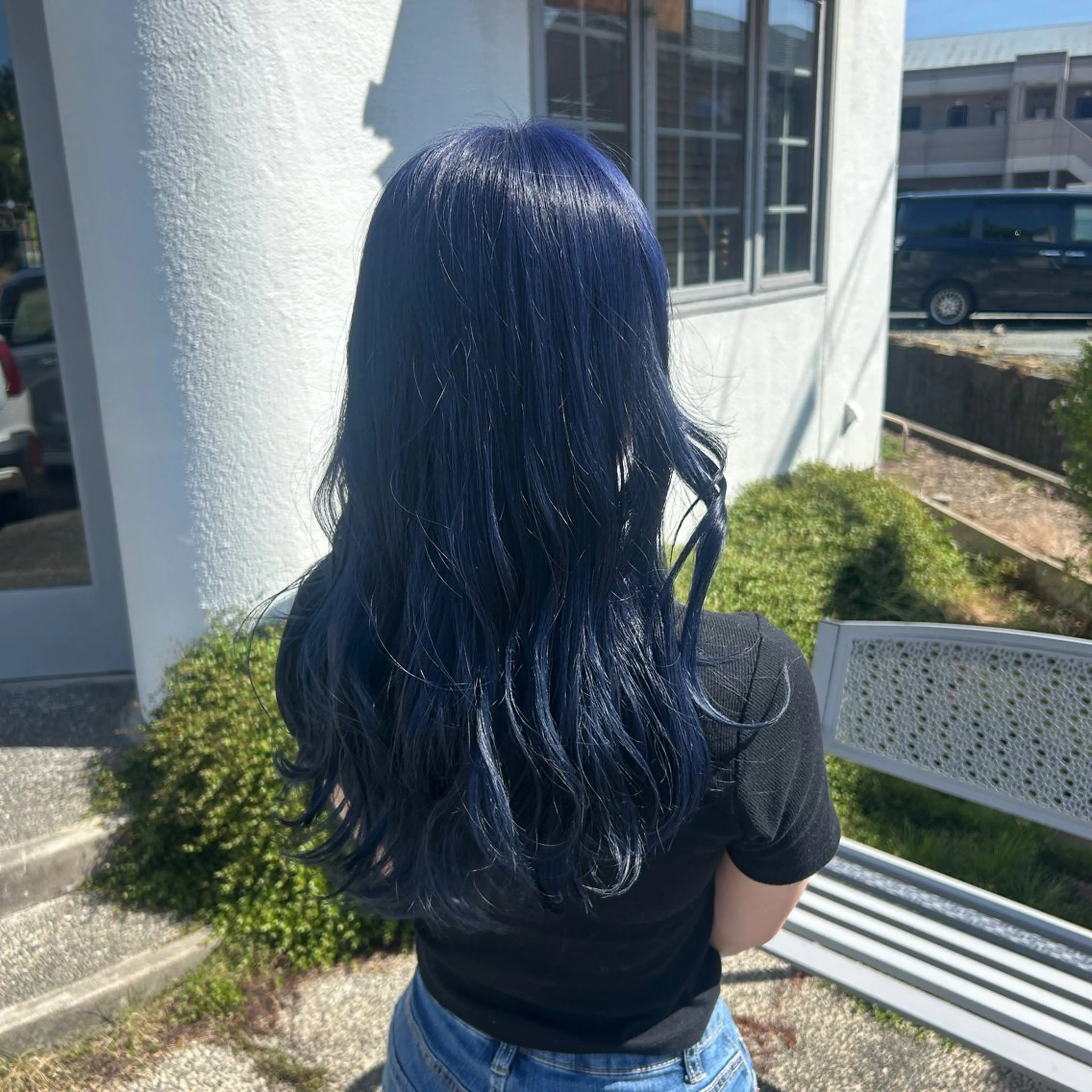 ブリーチ込みWカラー+髪質改善ケアトリートメント（胸上までの長さ用メニュー）の写真