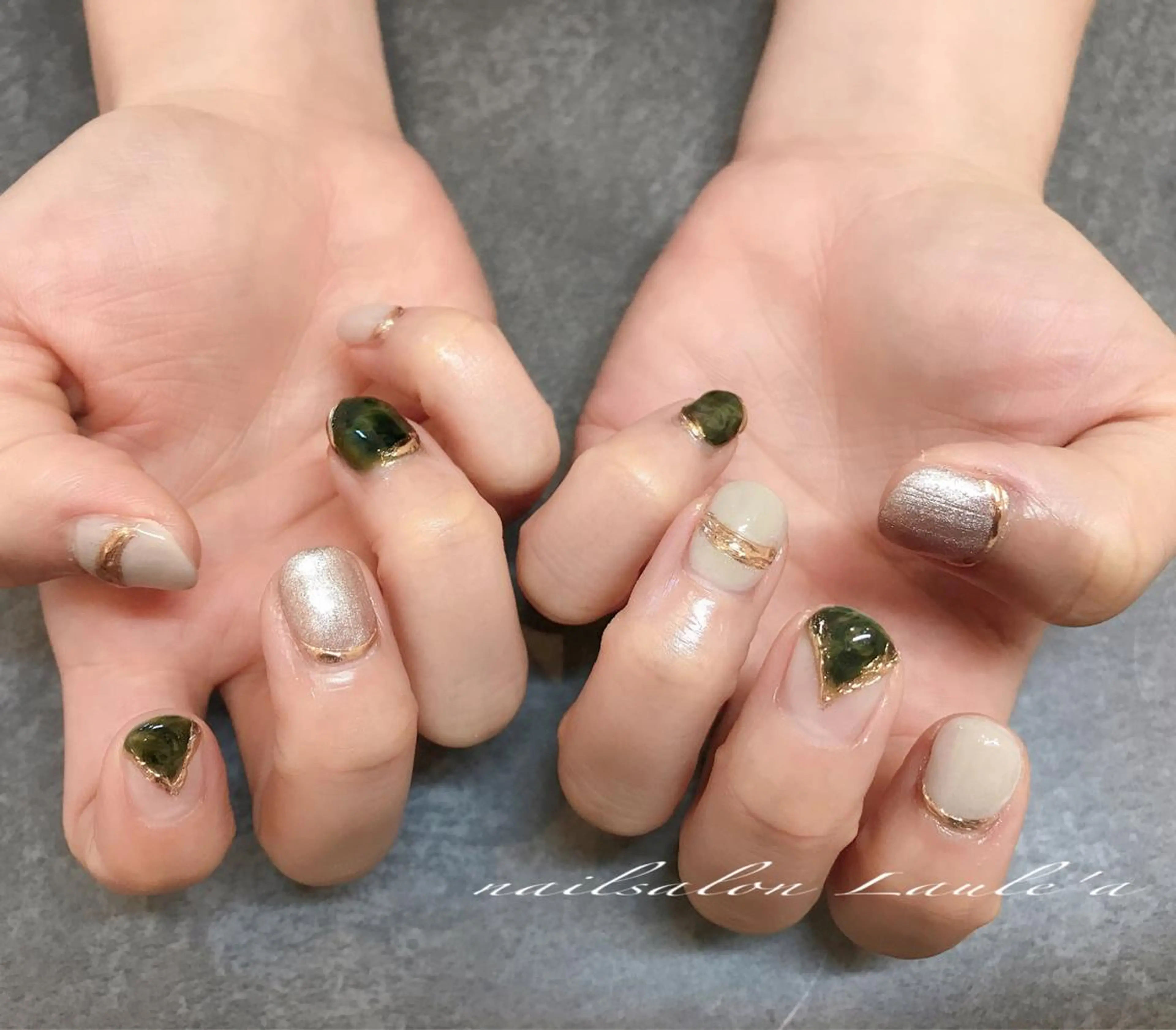 ネイル nailsalon Laule'aのネイルデザイン