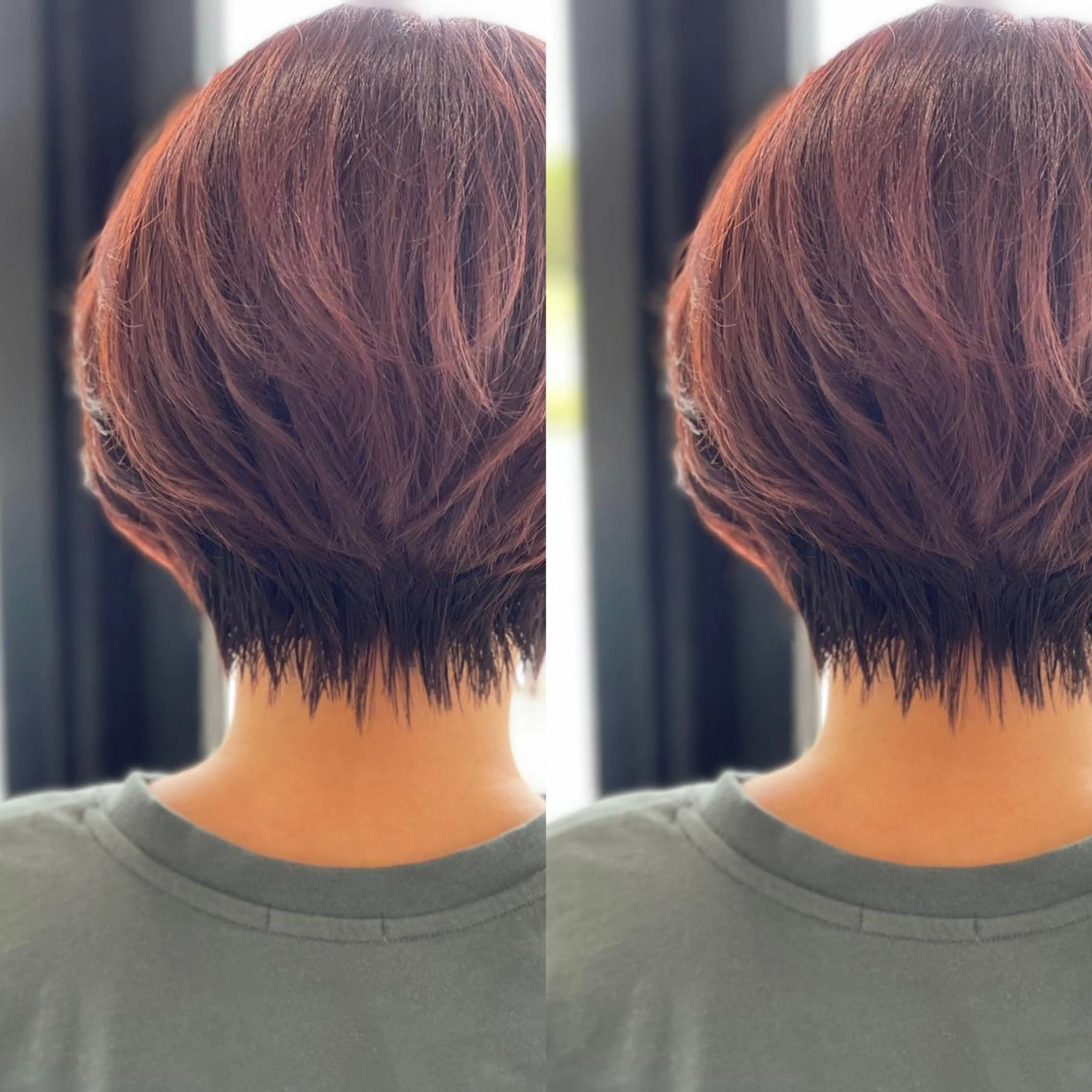 ショート Snaly カラー特化ページのヘアスタイル