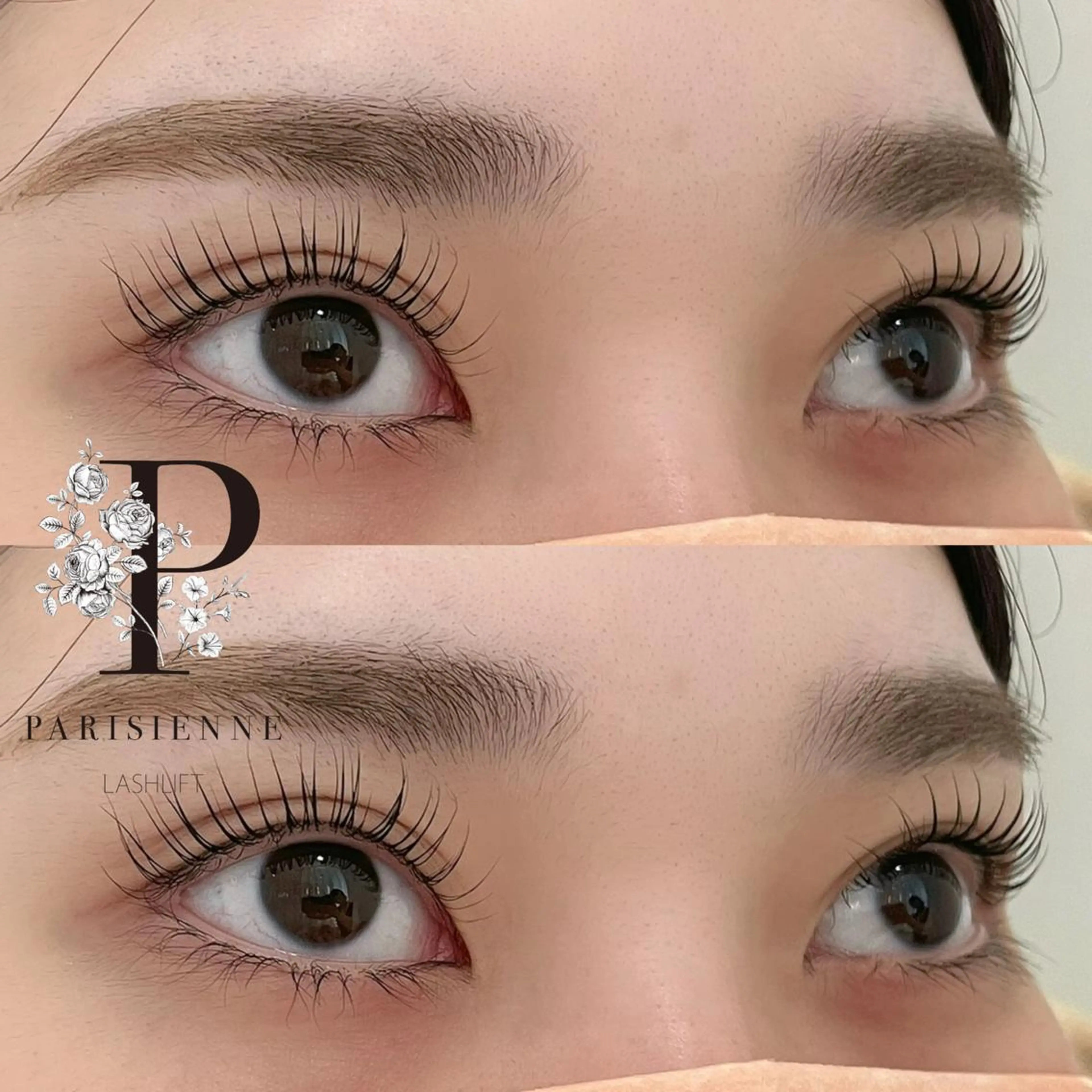 マツエク・マツパ パリジェンヌラッシュリフト フラットラッシュ/ LEDマツエク/石原のマツエク・マツパデザイン