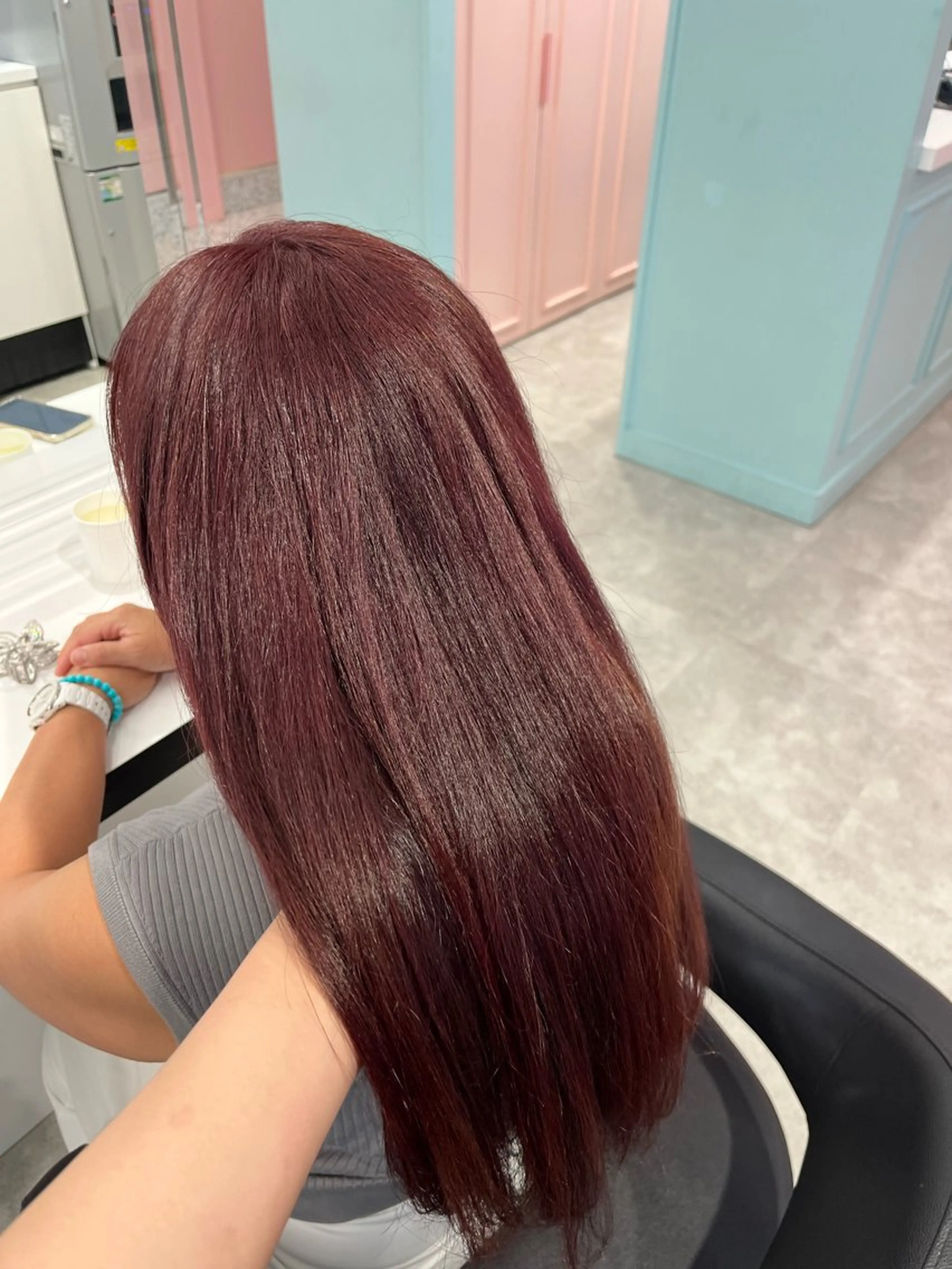 ロング カラー みう/仙台/暖色/ 艶髪/顔周りカット/のヘアスタイル