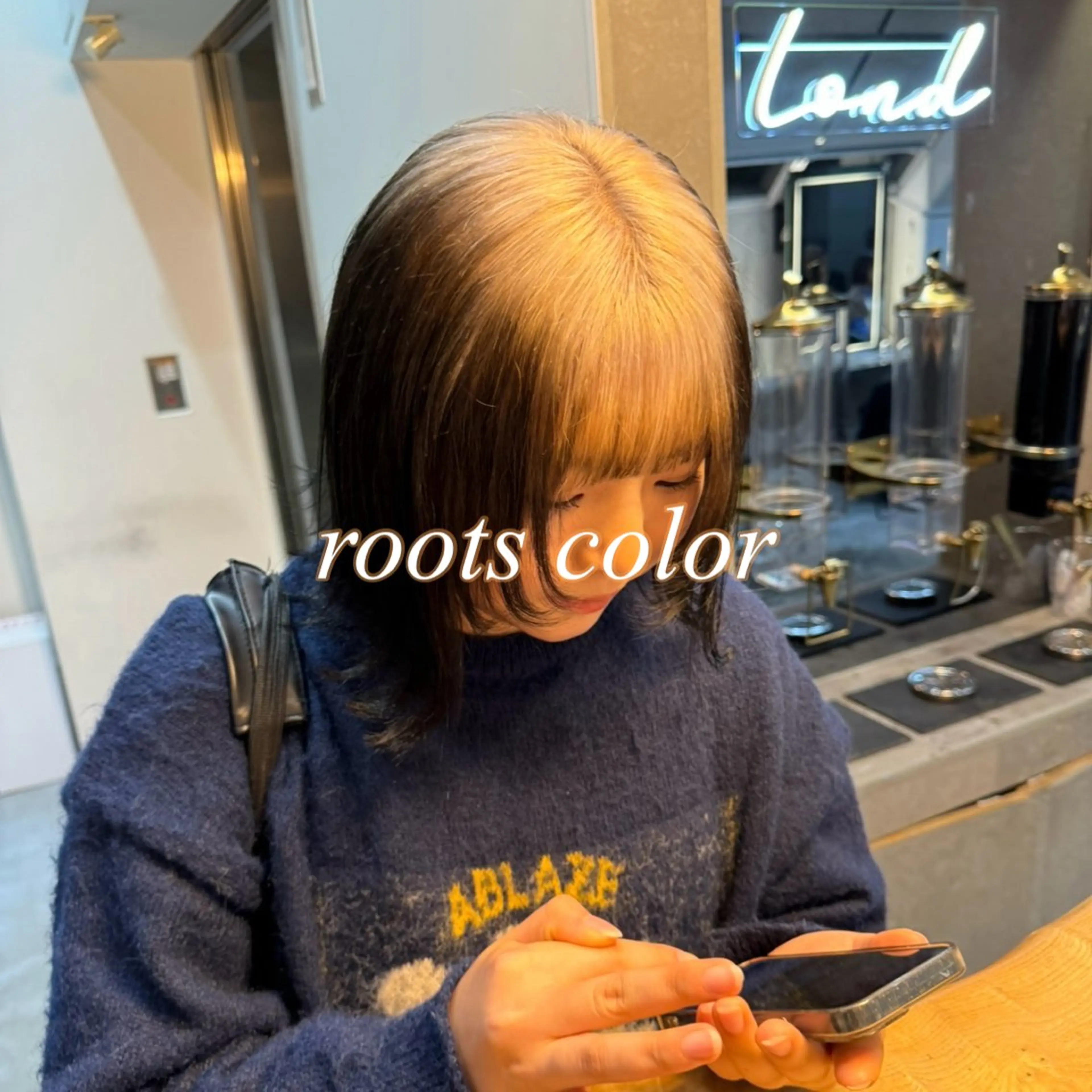 カラー ブリーチ ケアブリーチ ケアカラー デザインカラー カット ヘアカラー トリートメント 韓国レイヤー/髪質 改善🎀ちなみのヘアスタイル