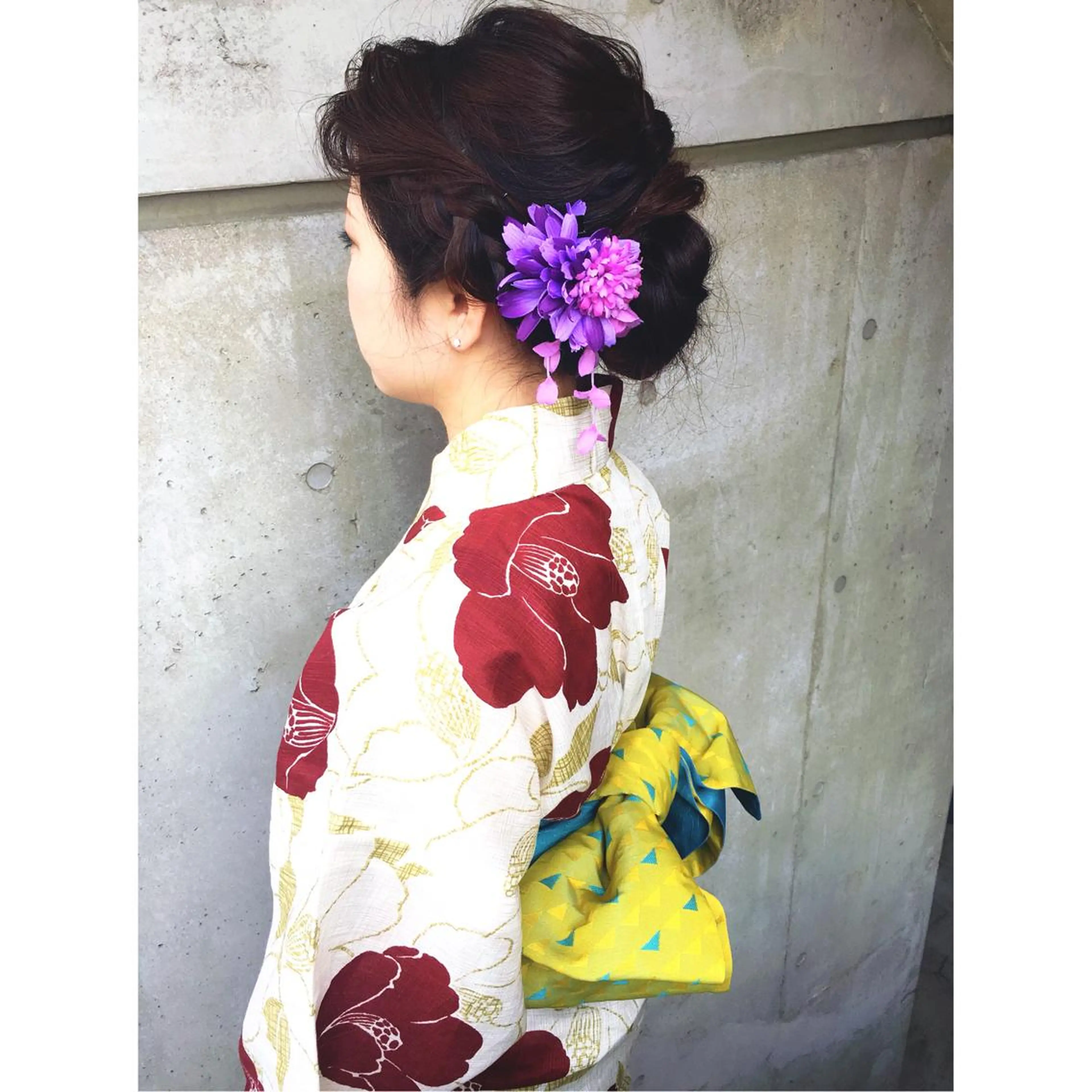 ロング ヘアアレンジ fio マナミのヘアスタイル