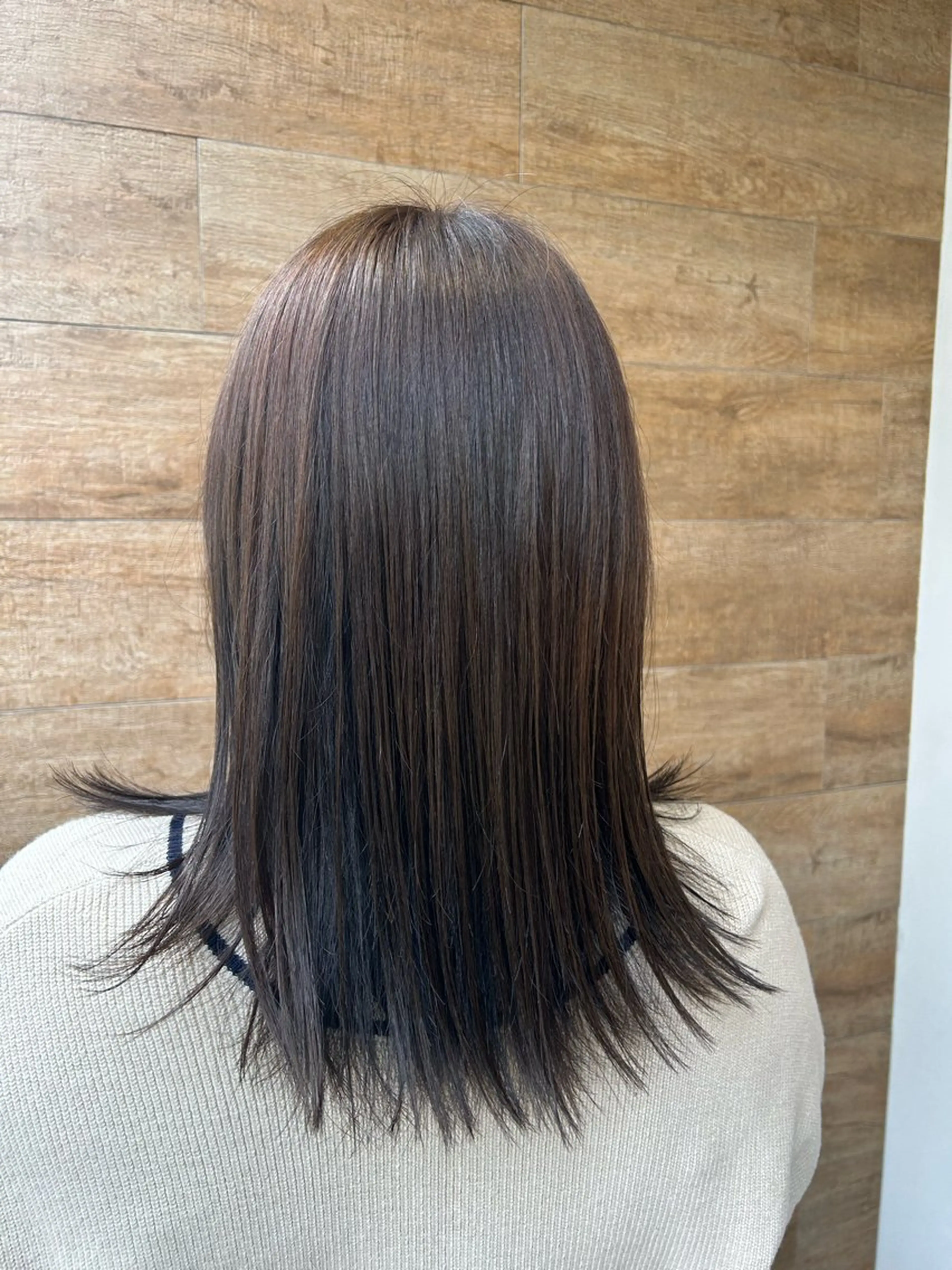 セミロング うる艶×韓国hair 💠明日香💠のヘアスタイル