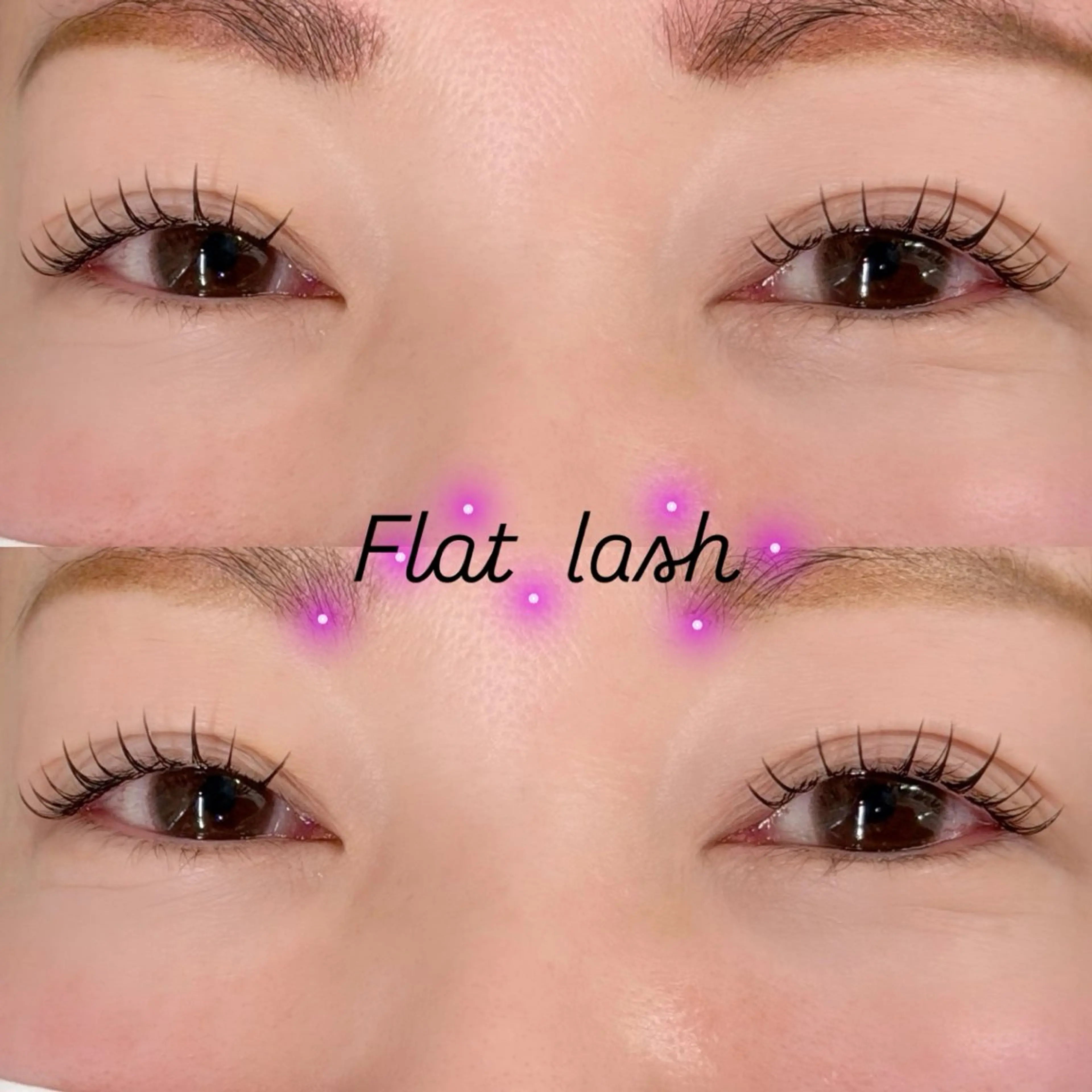 マツエク・マツパ フラットラッシュ killa eye beauty 野中のマツエク・マツパデザイン