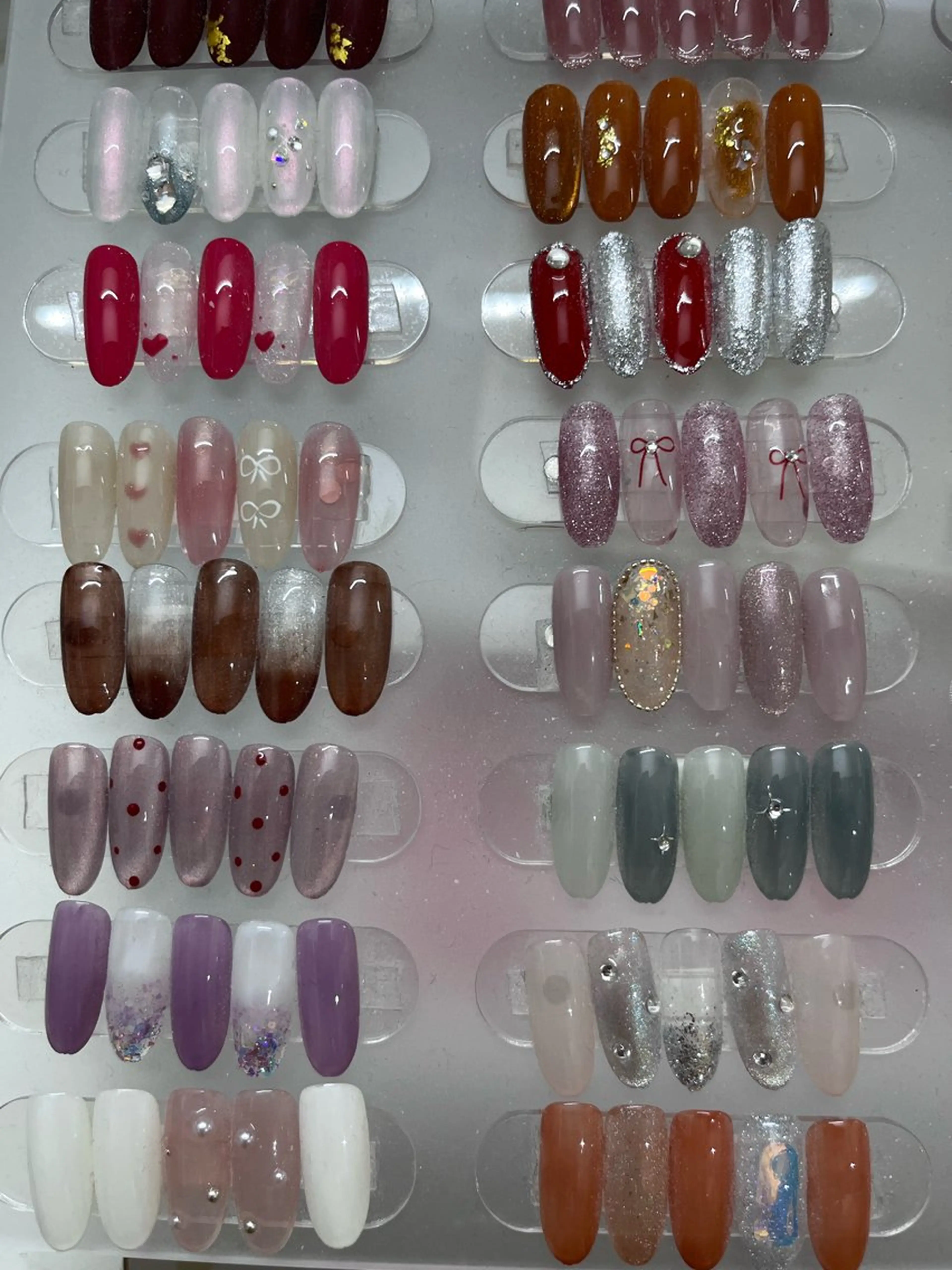 ネイル ハンドネイル MoonNail ユリ🌸のネイルデザイン