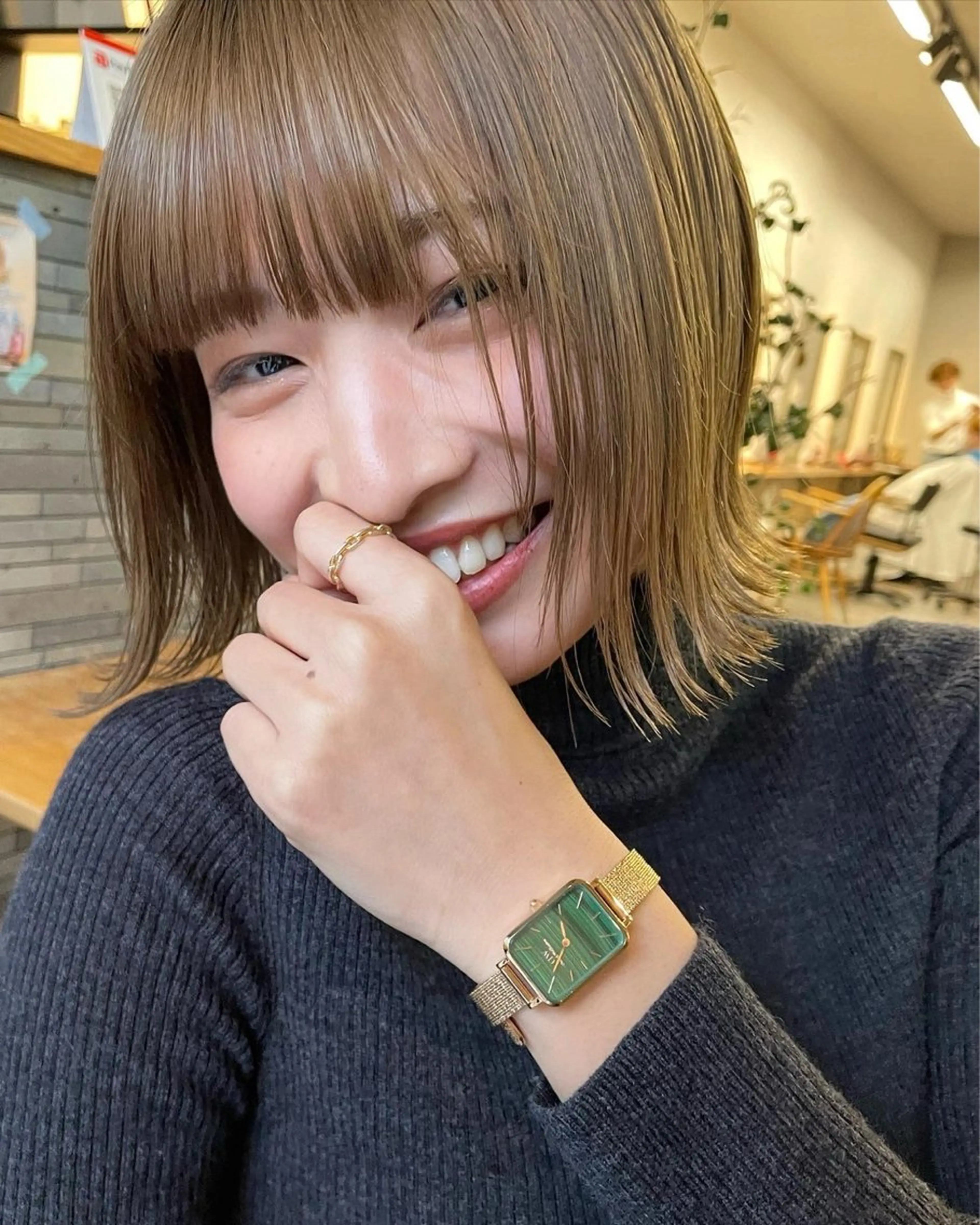 ショート 似合わせボブカット ISAKIのヘアスタイル