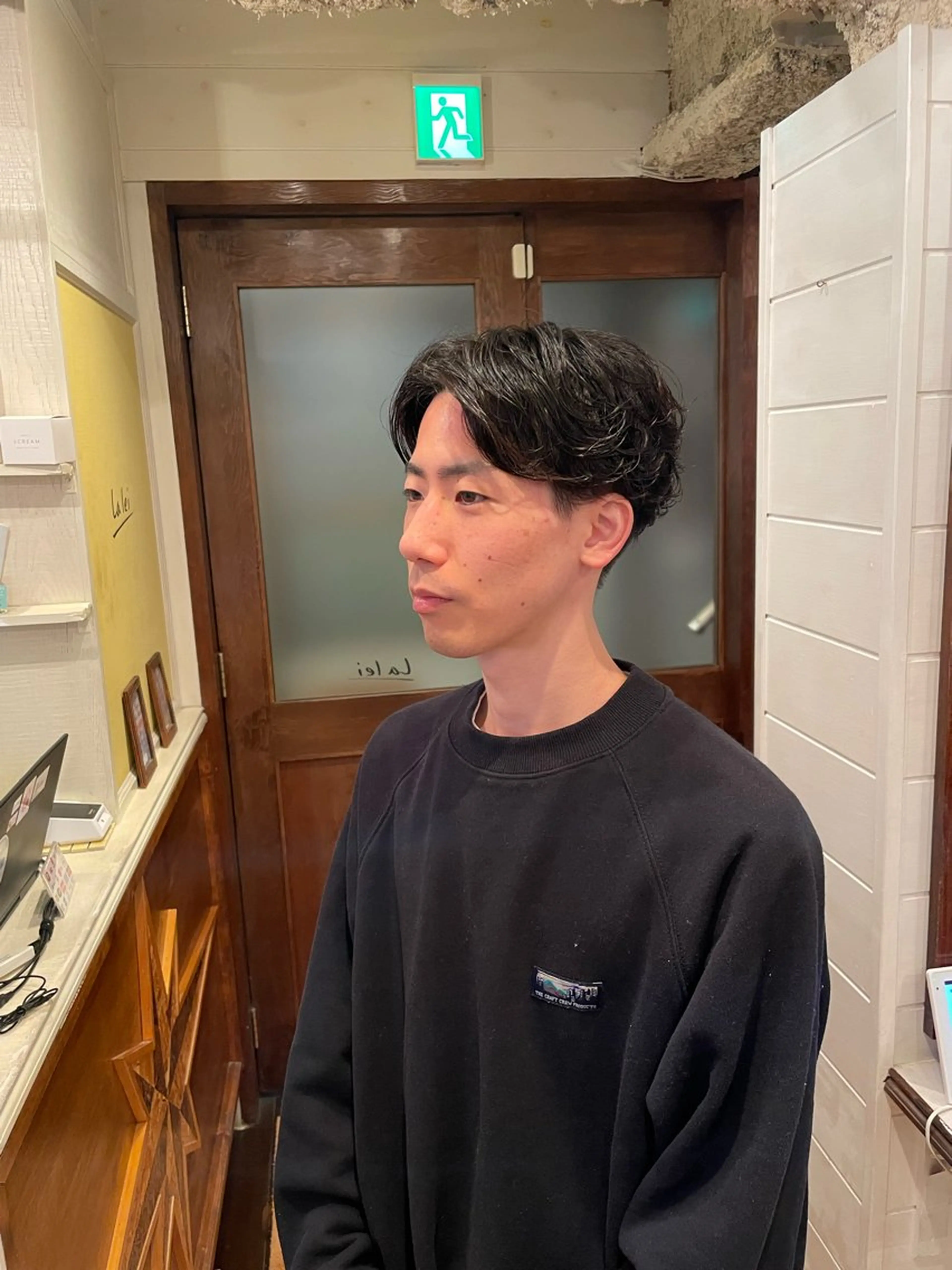 パーマ メンズ ボブ/縮毛矯正/レイ ヤー♡Natsukiのヘアスタイル