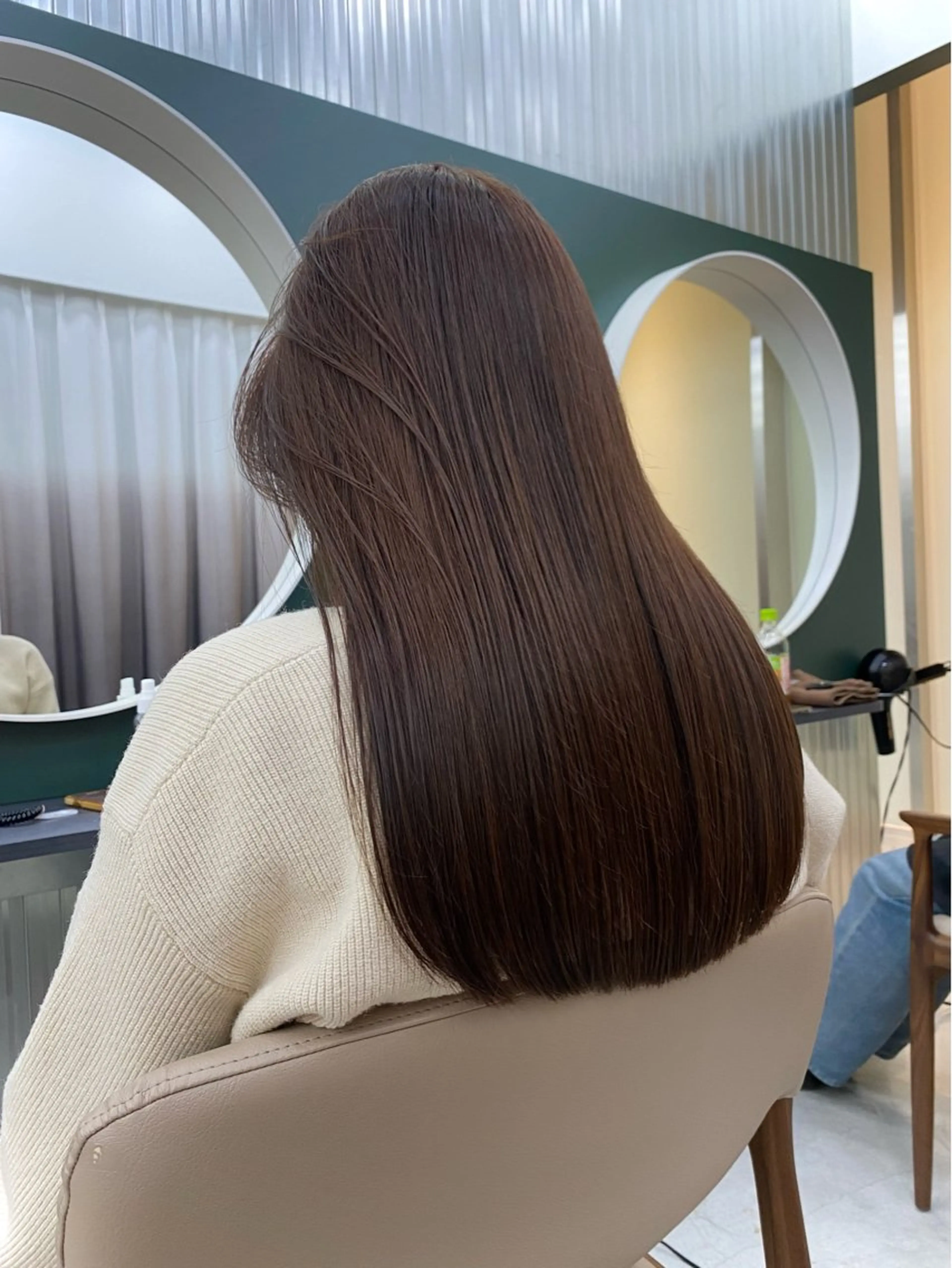 ロング カラー カット ヘアカラー トリートメント 村田 りょうやのヘアスタイル