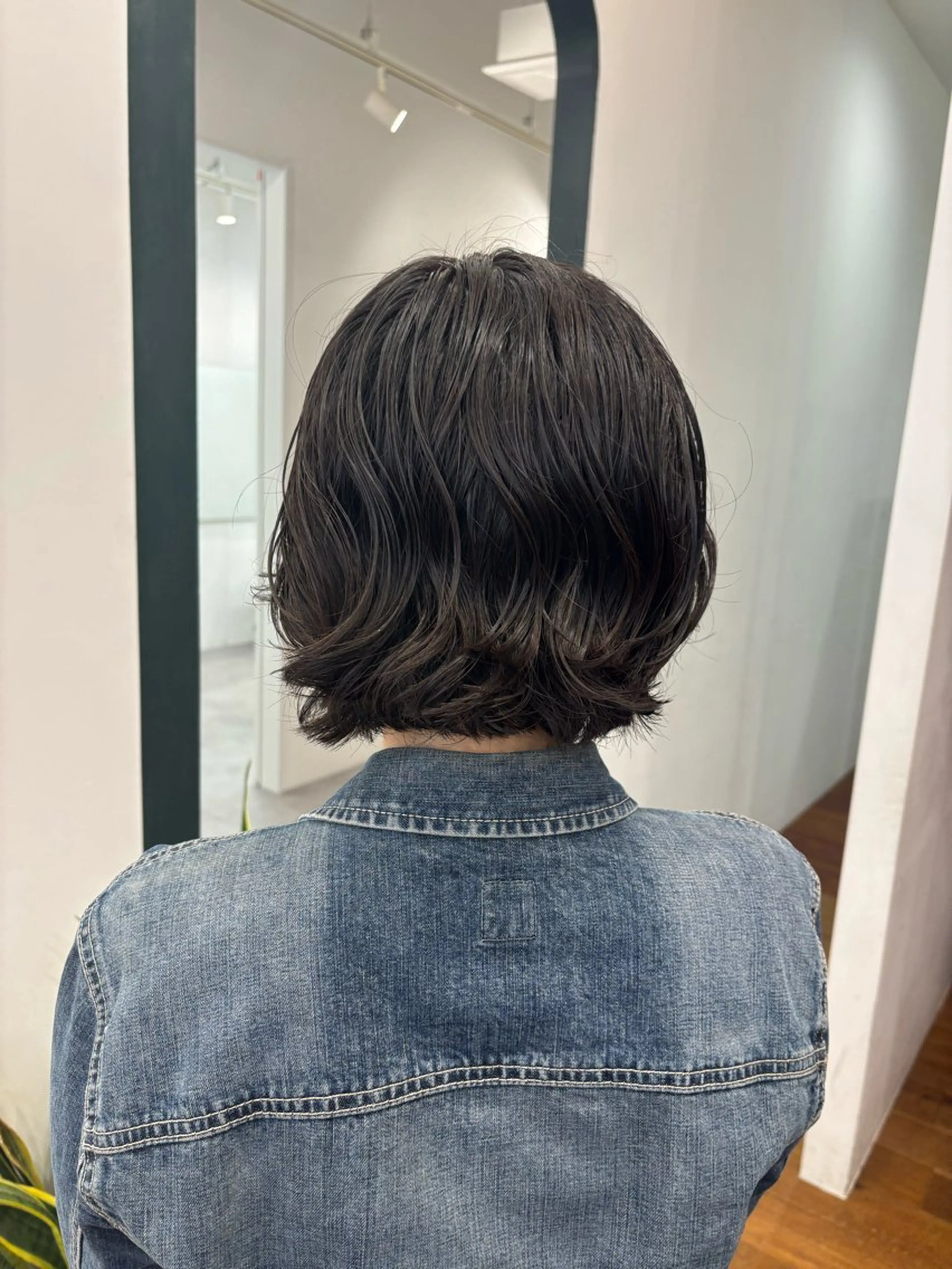 ショート パーマ ボブ カット パーマ トリートメント ハードパーマ Rico💜のヘアスタイル