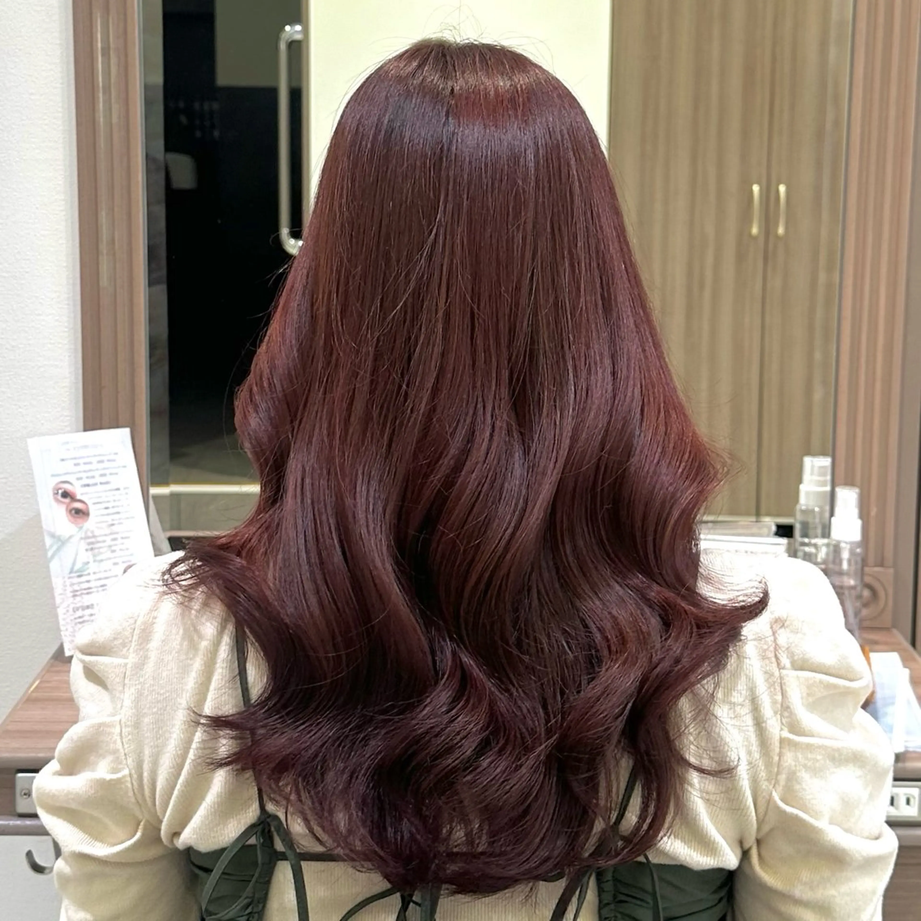 セミロング カラー ヘアカラー 𓍯暖色/韓国風 田中沙羅‎𓍯のヘアスタイル