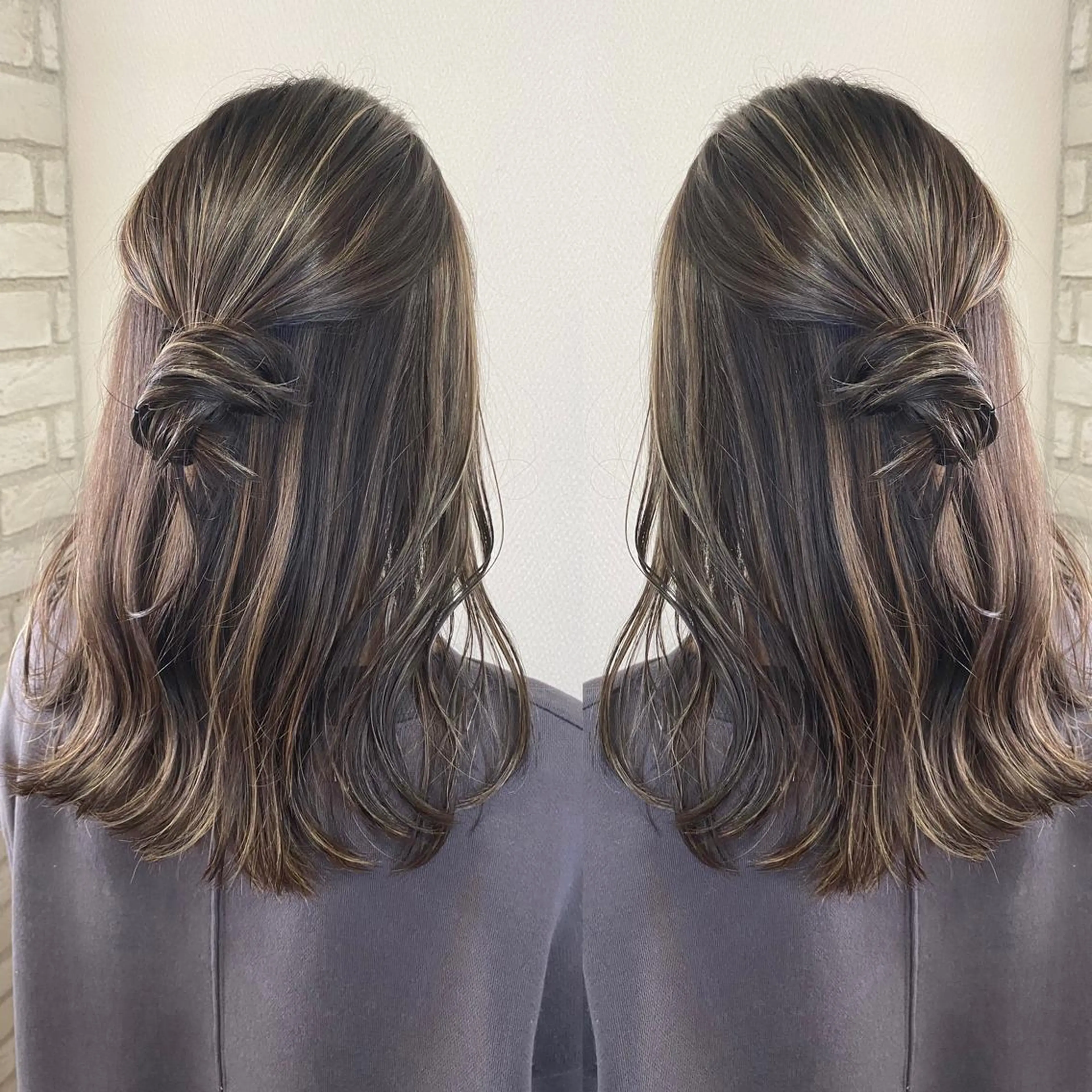 セミロング 山本 茉希のヘアスタイル