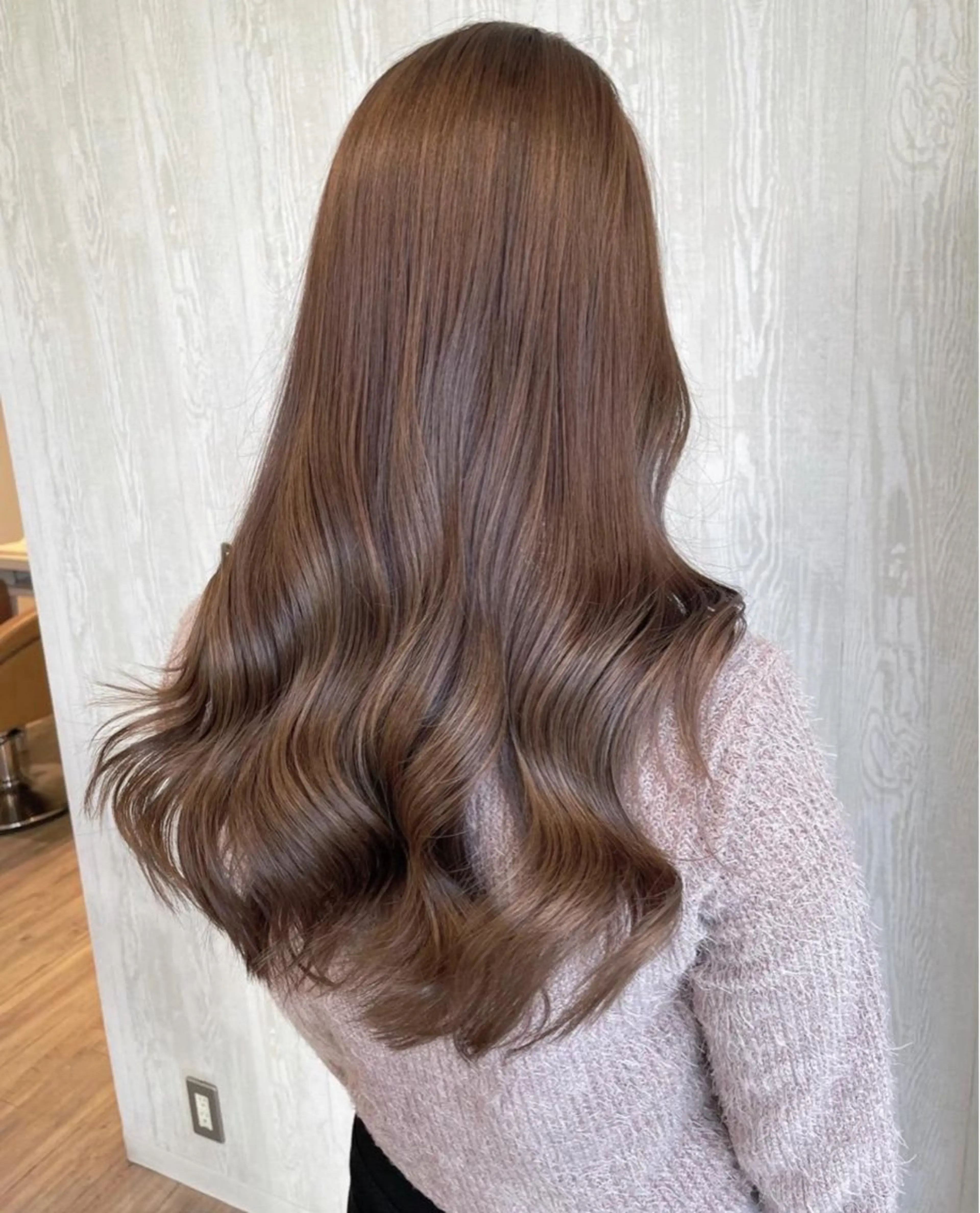 ロング カラー ブリーチ ダブルカラー ブリーチなしカラー ヘアカラー トリートメント 河合秀明/ショート /ボブ/レイヤーのヘアスタイル