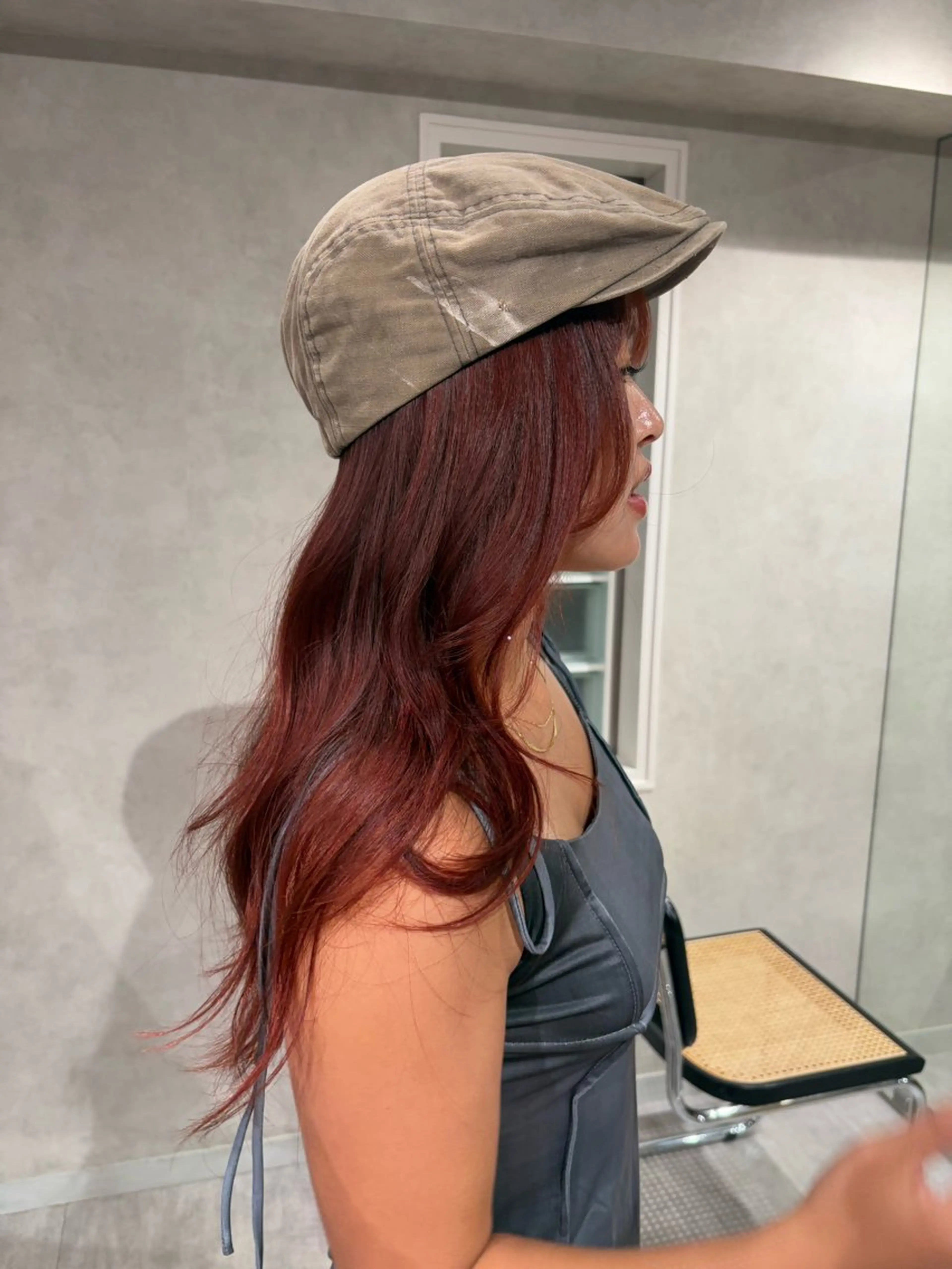 カラー ヘアカラー トリートメント 透明感カラー/海外風 レイヤー/mao🗽のヘアスタイル