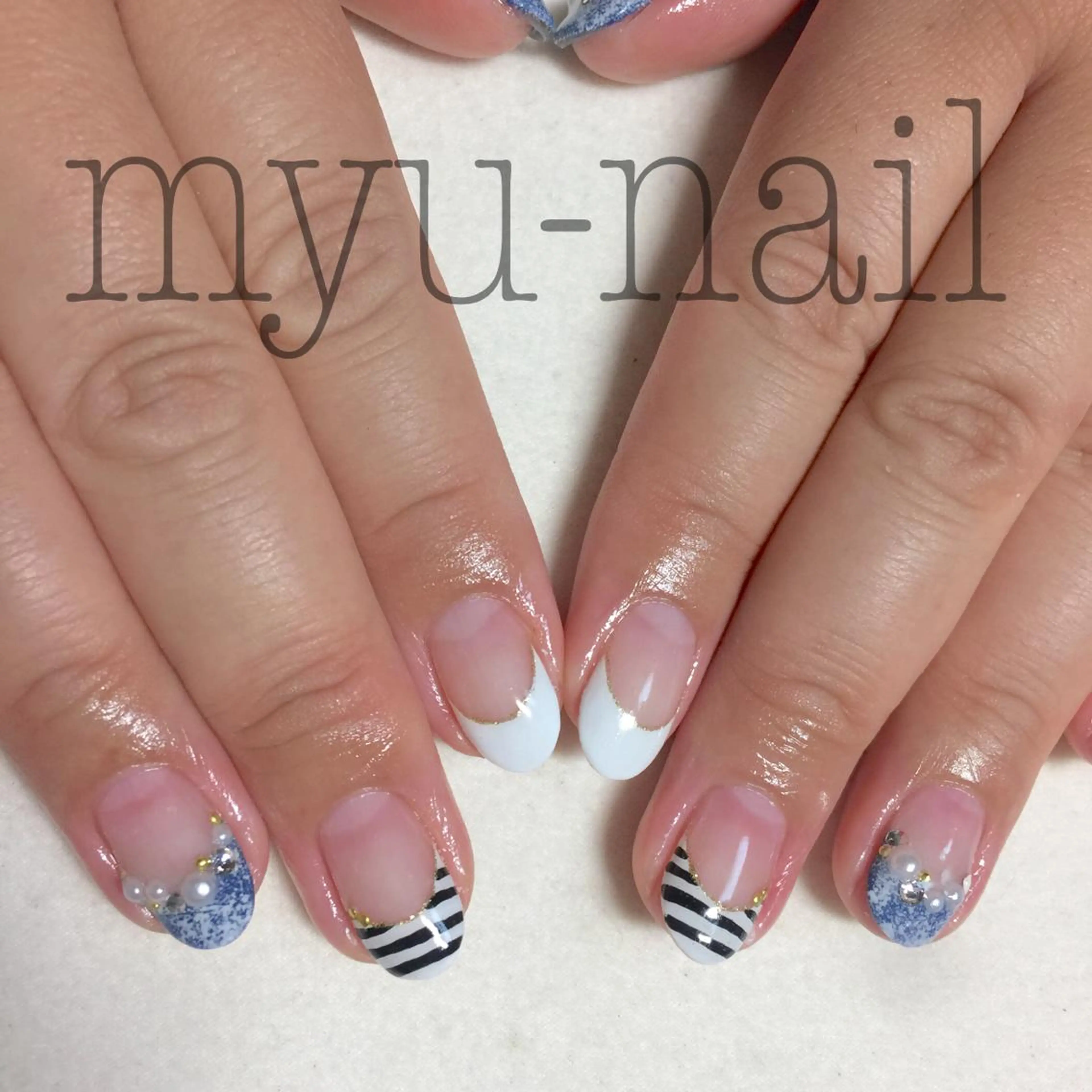 ネイル ハンドネイル ホームサロン myu-nailのネイルデザイン