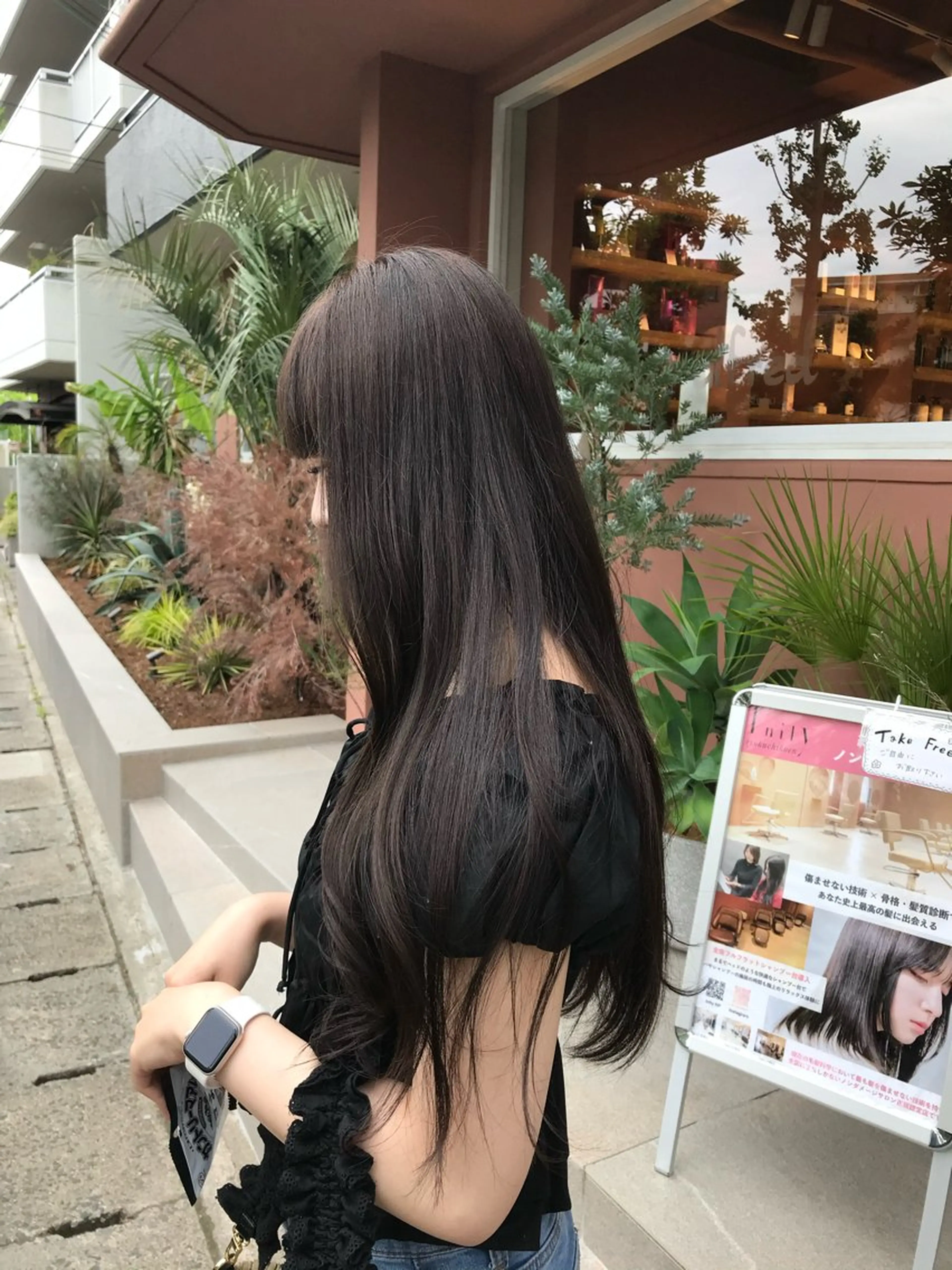 カラー 山本 あかりのヘアスタイル
