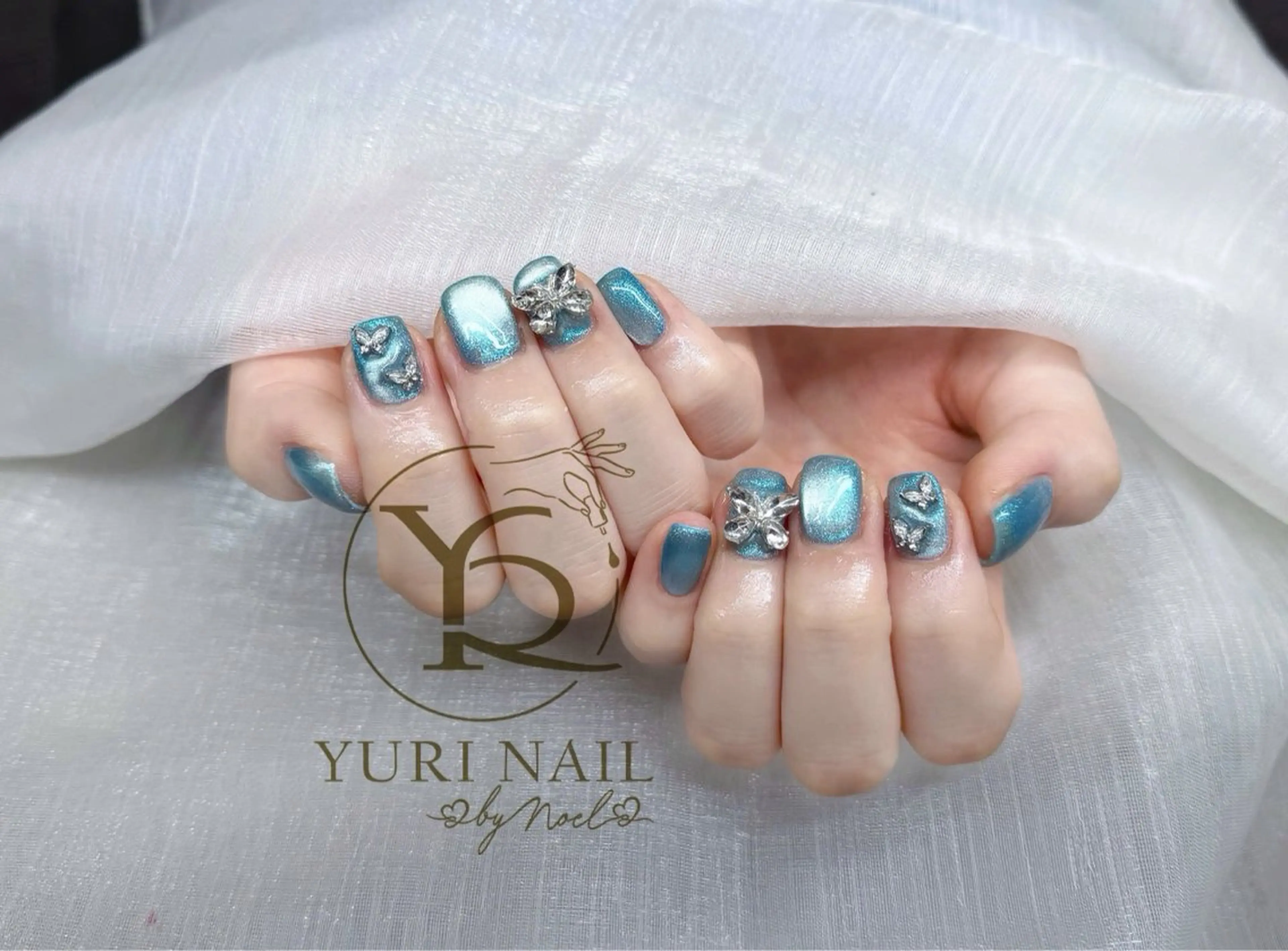 ネイル チークネイル フットネイル フレンチネイル グラデーション キラキラネイル ハンドネイル フットネイル ハンドケア YURI Nail Funabashiのネイルデザイン