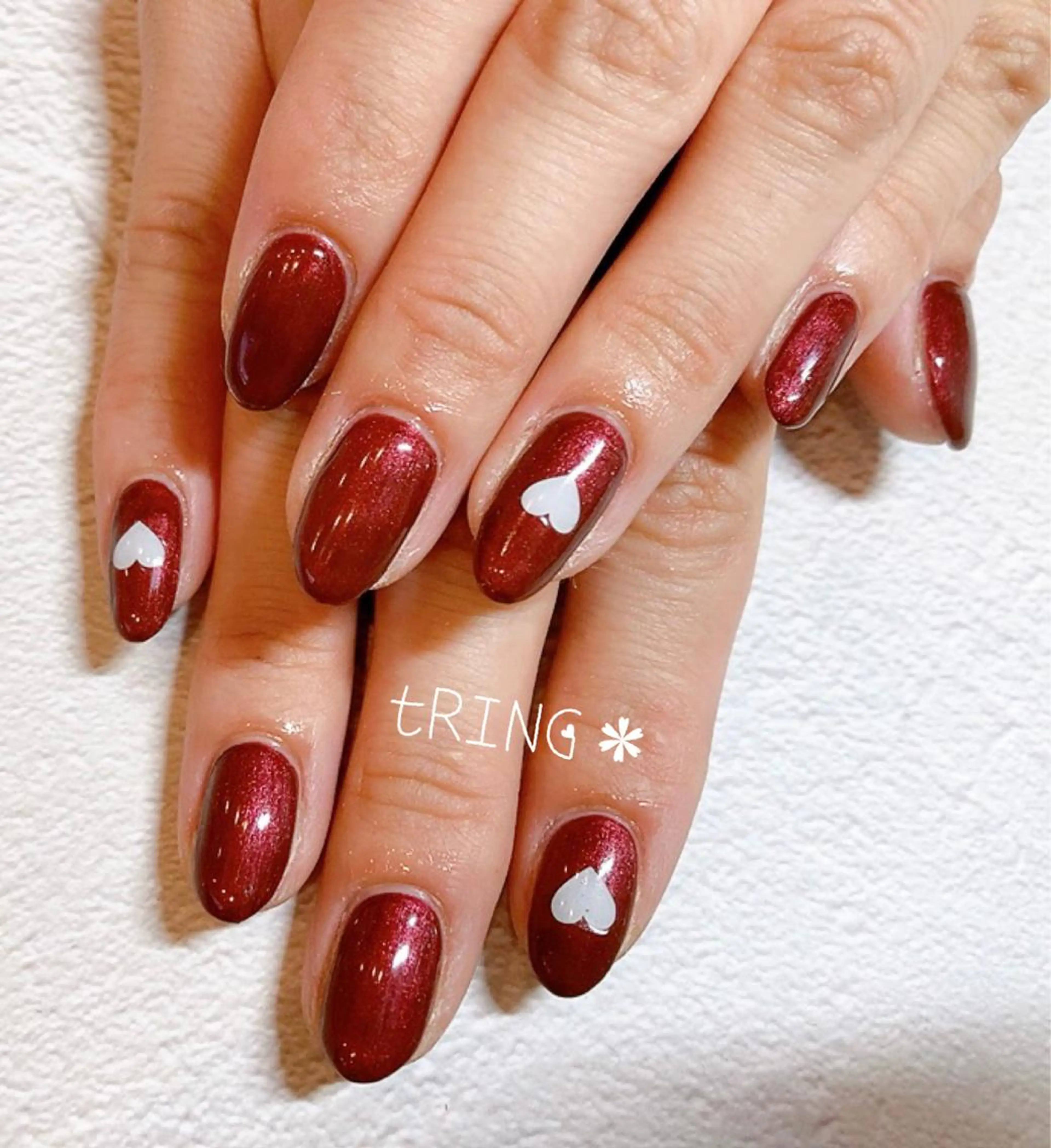 ネイル ハンドネイル tRING＊ しいの木台のネイルデザイン