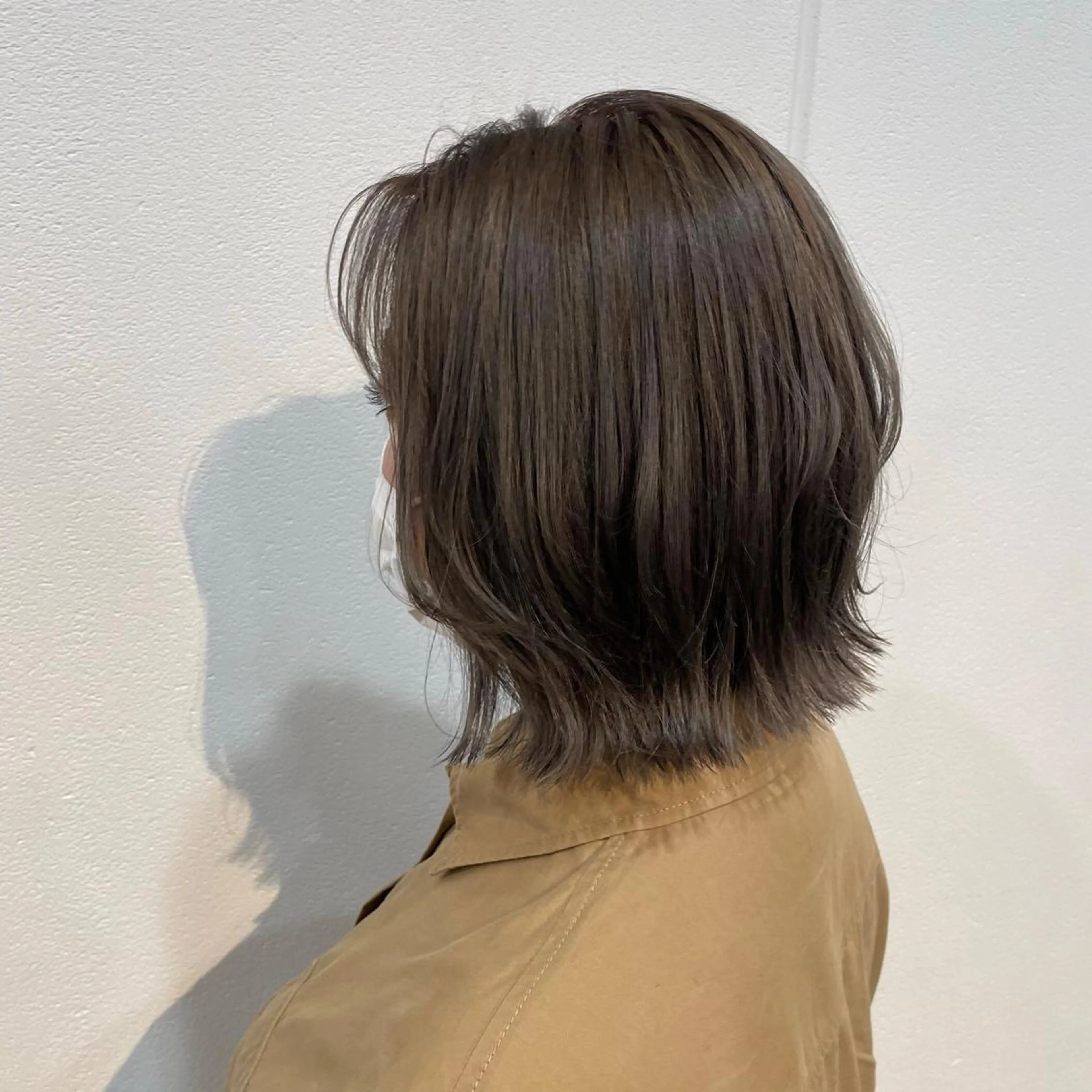 ミディアム ボブレイヤー ボブ レイヤーカット beleefric 🩵チセのヘアスタイル