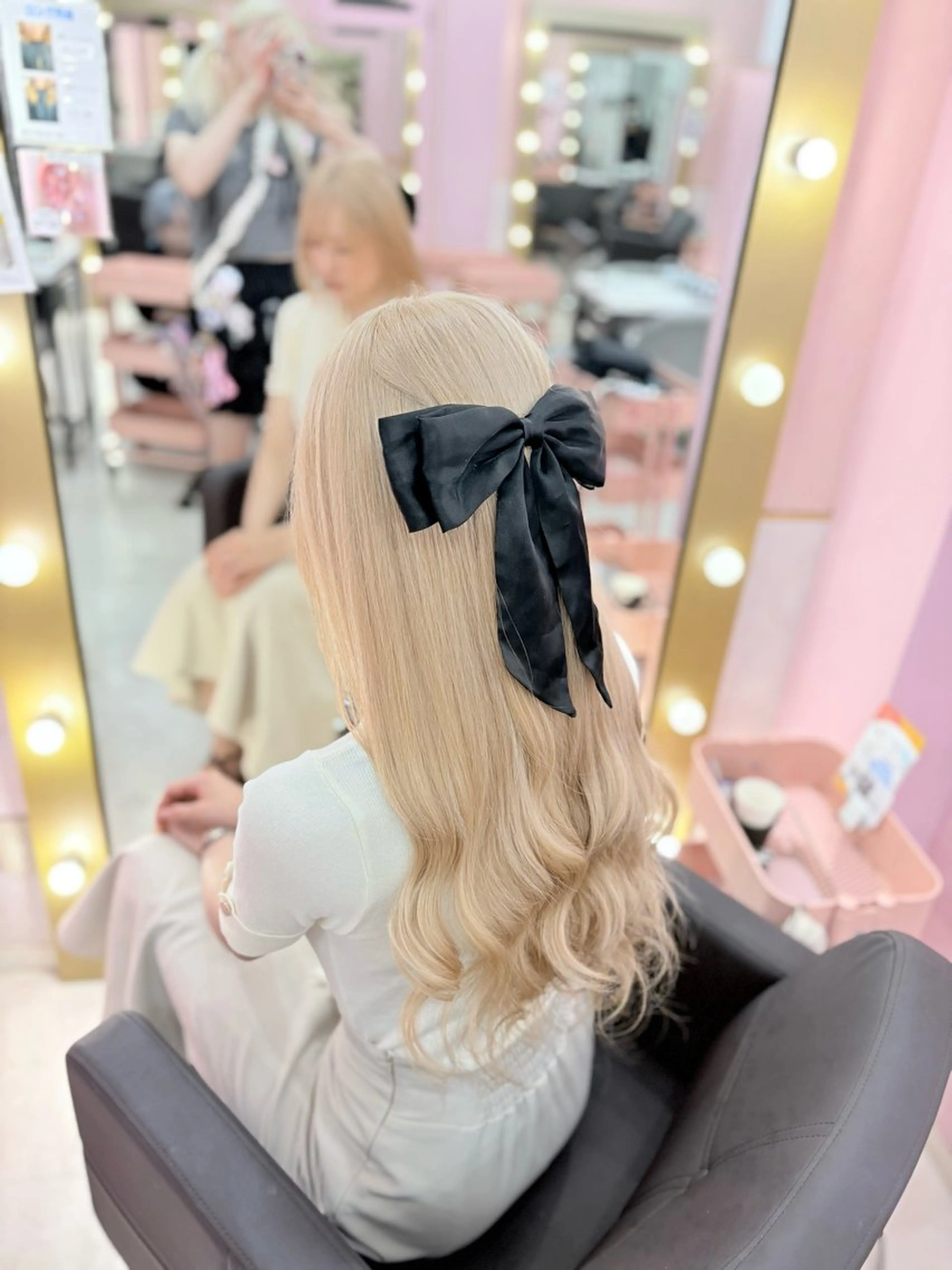 ロング カラー 甘ふわgirly🎀 ハイトーン🤍Ramのヘアスタイル